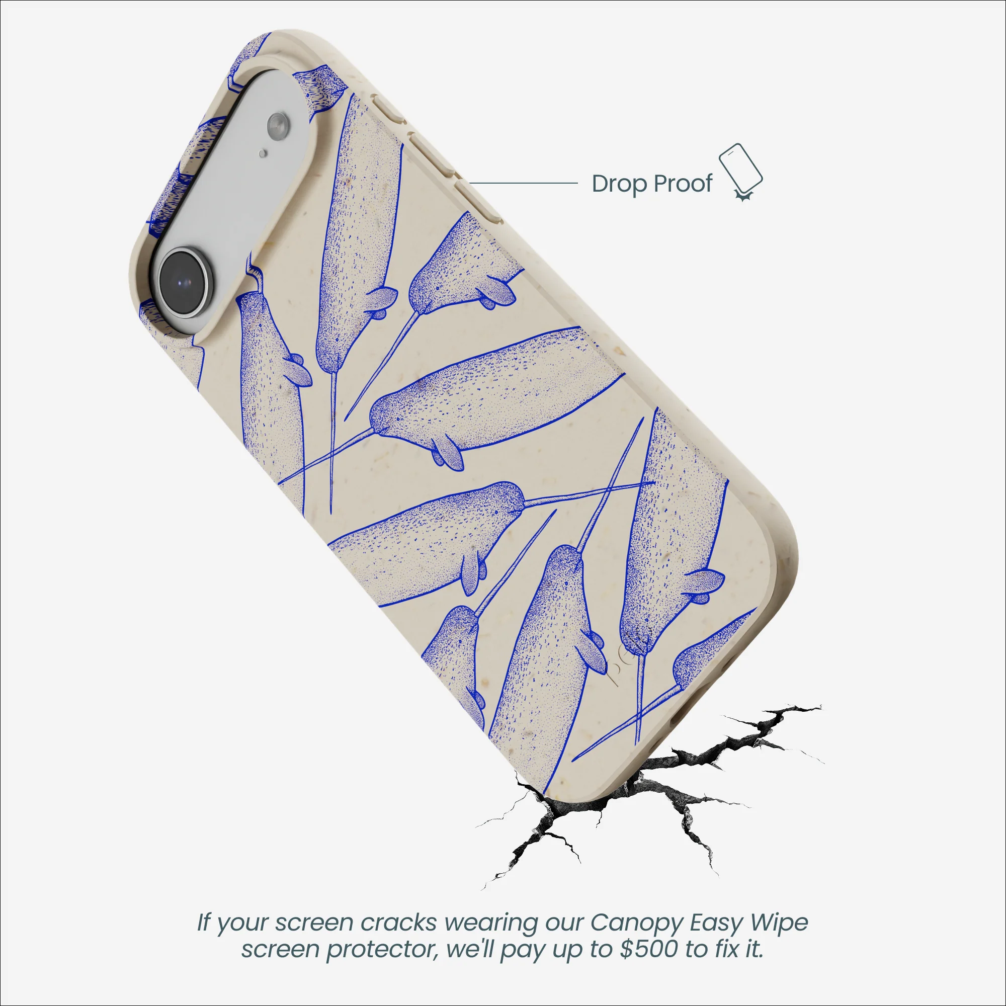 London Fog Magical Narwhal iPhone Air Case - Image 5