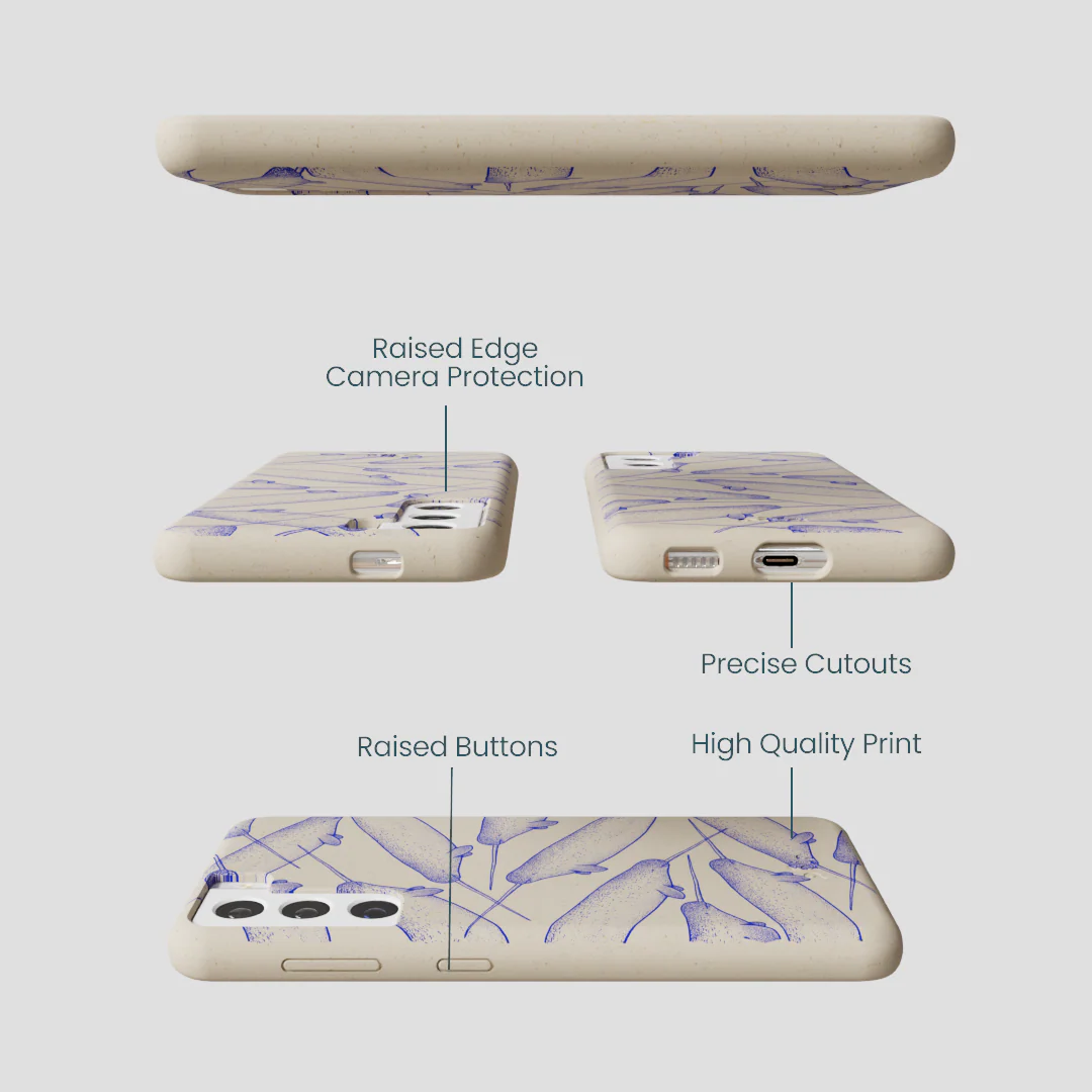 London Fog Magical Narwhal Samsung Galaxy S21 Case - Image 3