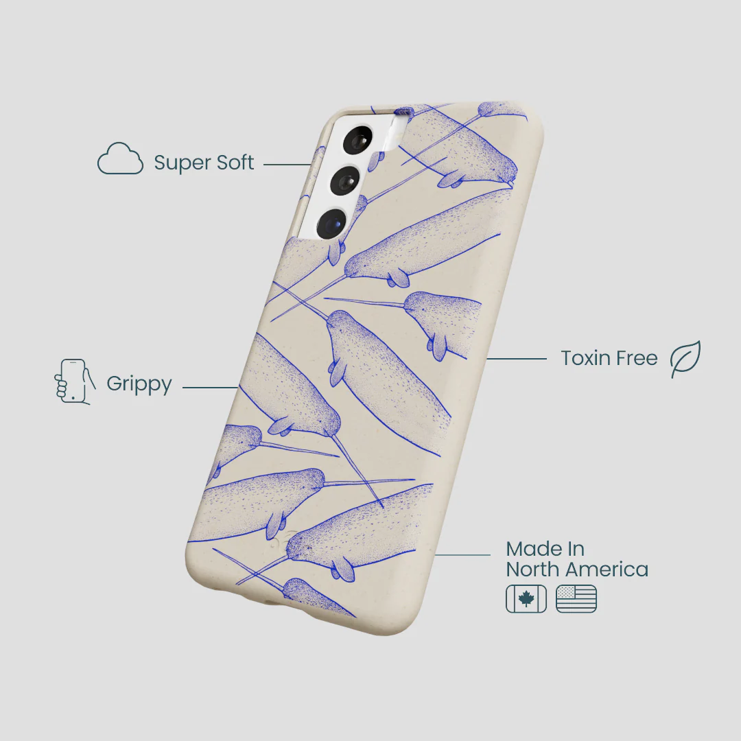 London Fog Magical Narwhal Samsung Galaxy S21 Case - Image 4