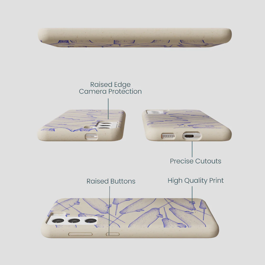 London Fog Magical Narwhal Samsung Galaxy S22 Case - Image 3