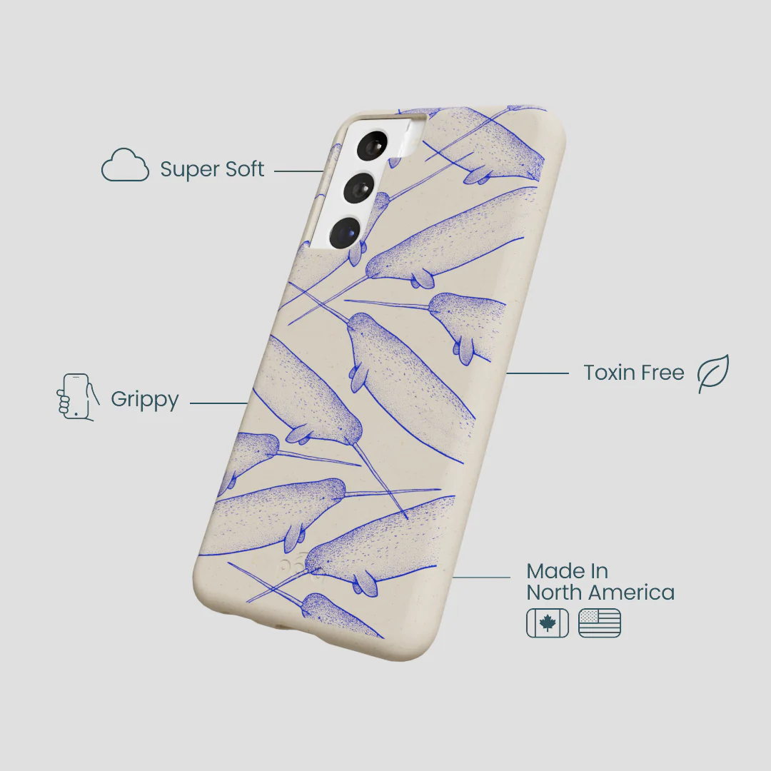 London Fog Magical Narwhal Samsung Galaxy S22 Case - Image 4
