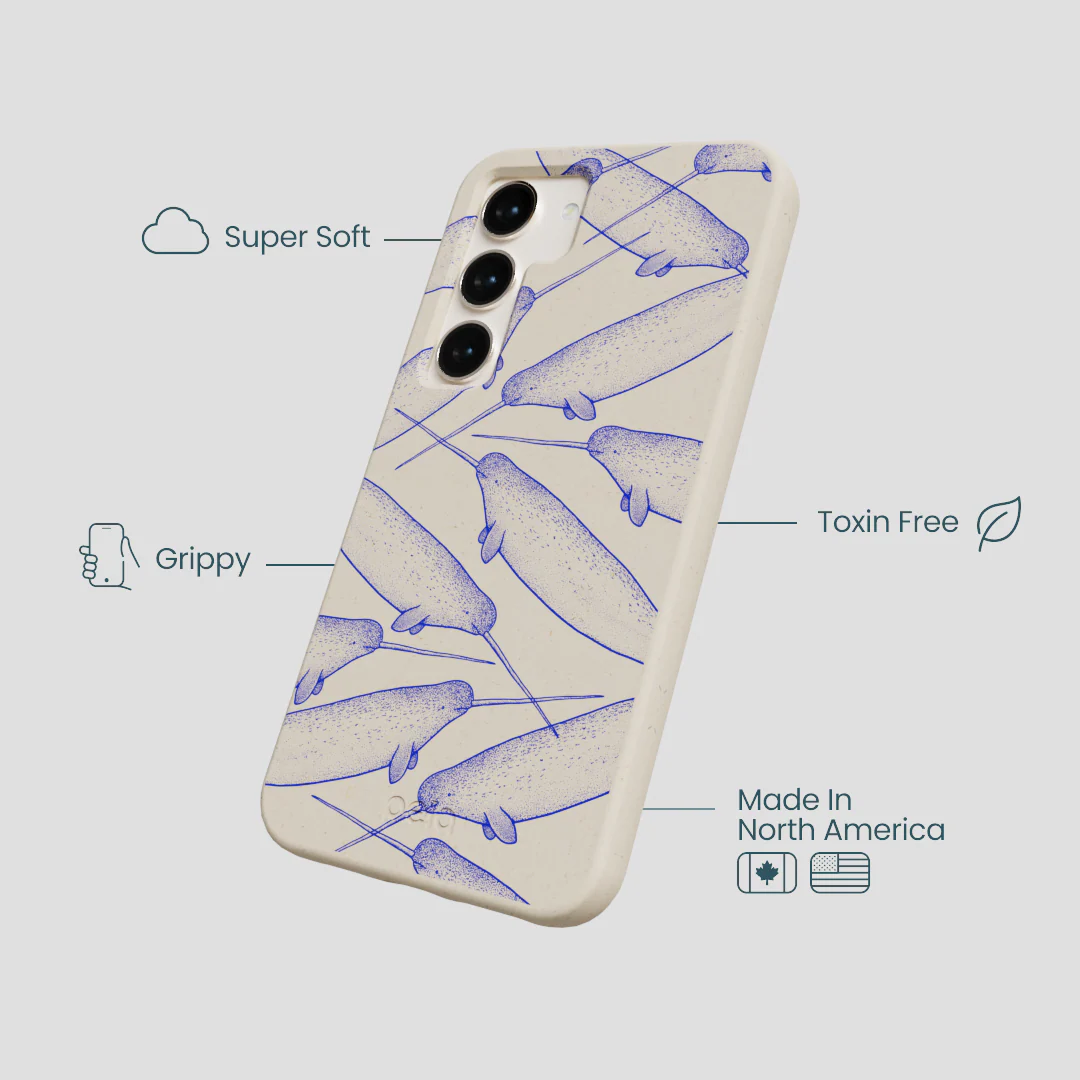 London Fog Magical Narwhal Samsung Galaxy S23 Case - Image 4