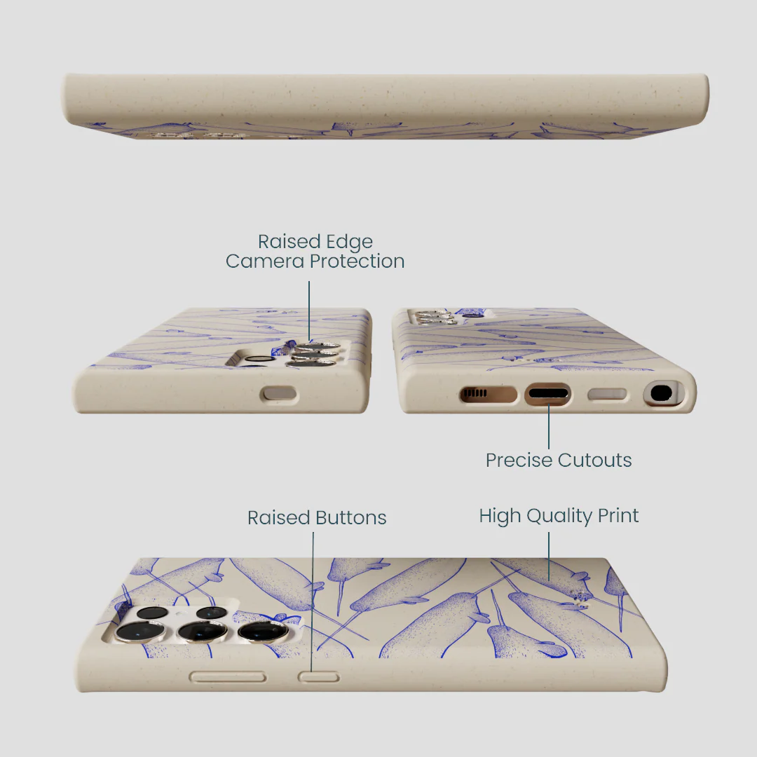 London Fog Magical Narwhal Samsung Galaxy S24 Ultra Case - Image 3
