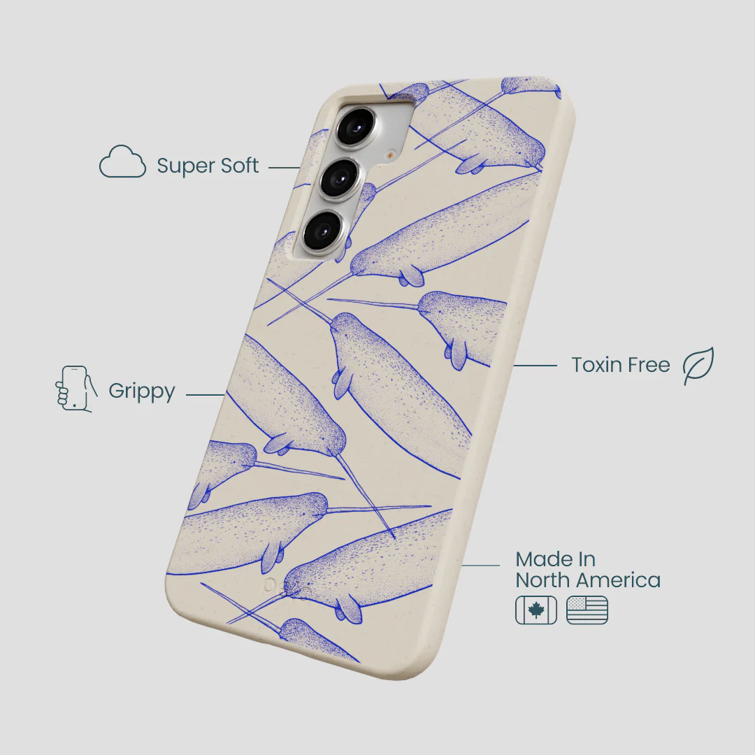 London Fog Magical Narwhal Samsung Galaxy S25+(Plus) Case - Image 4