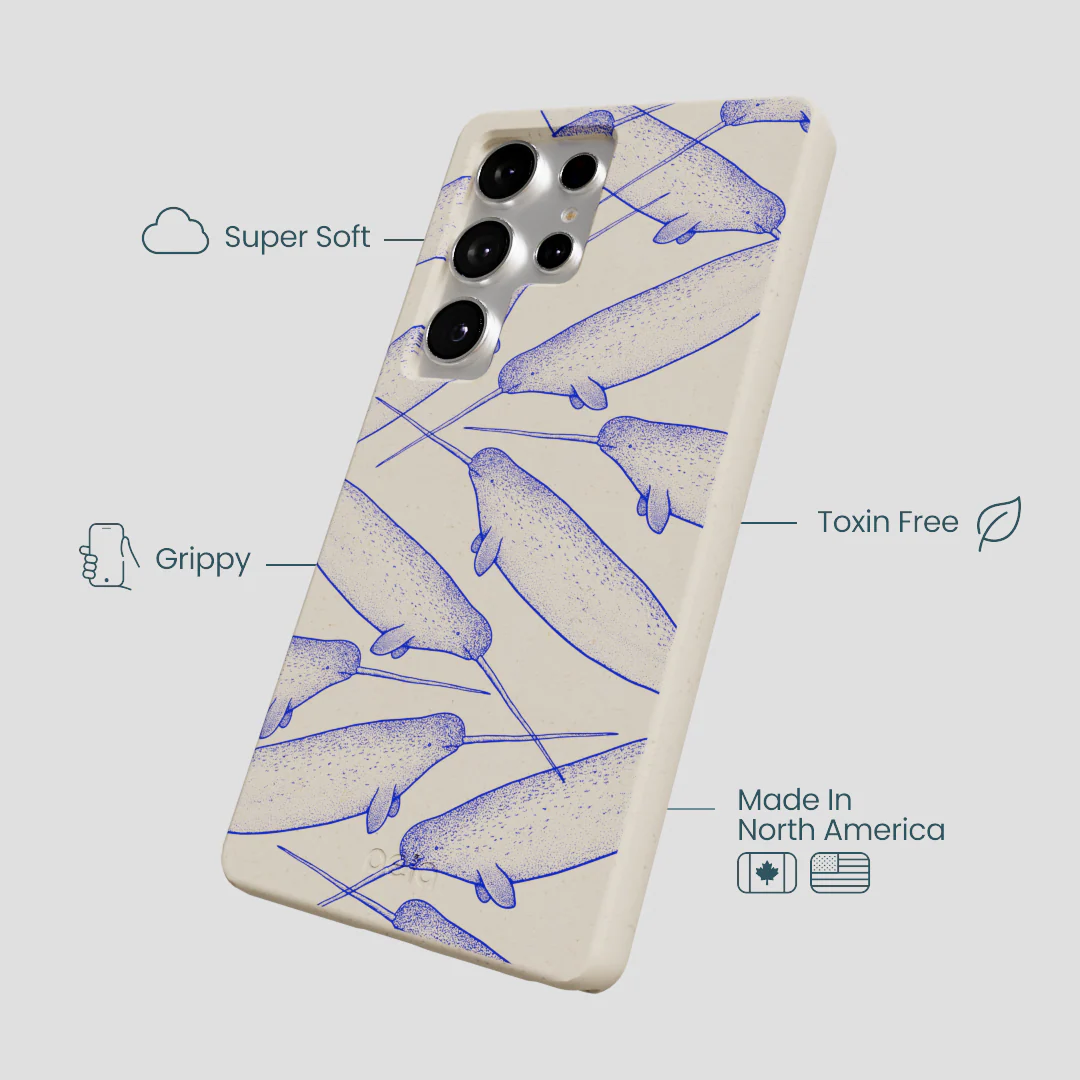 London Fog Magical Narwhal Samsung Galaxy S25 Ultra Case - Image 4