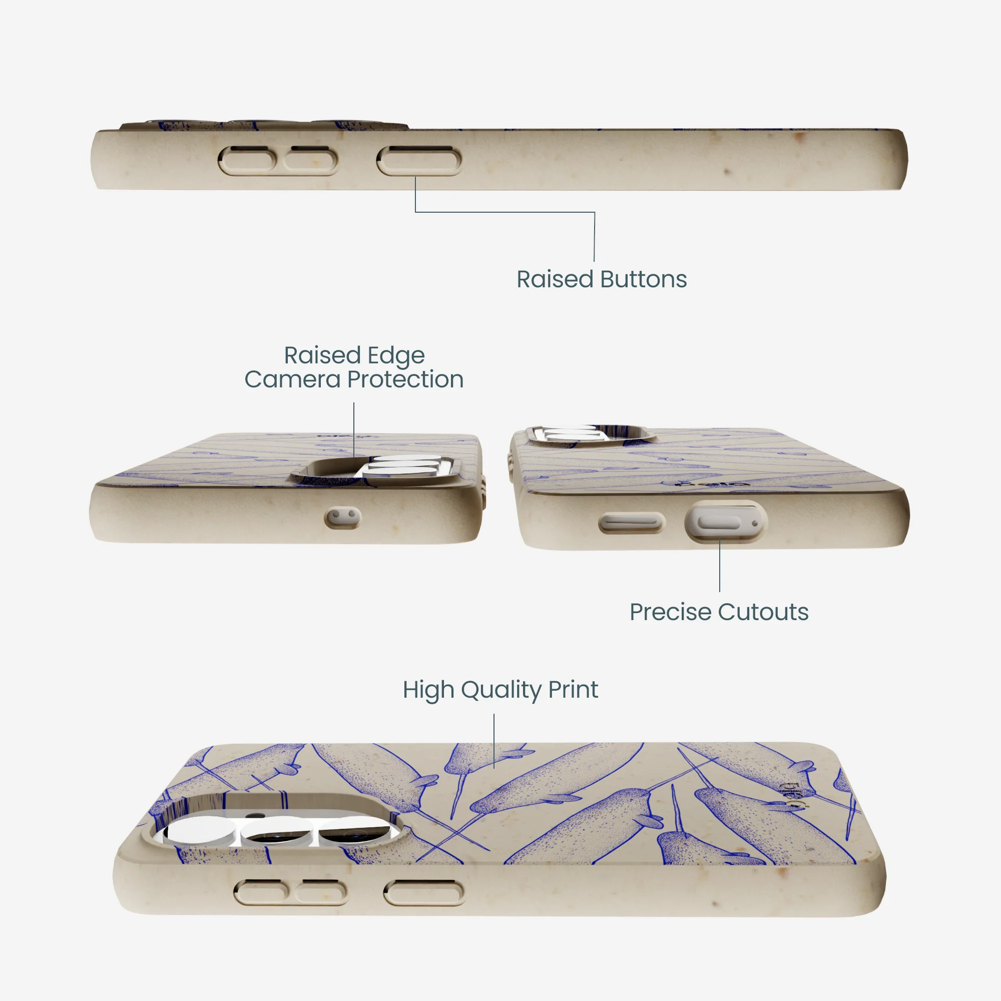 London Fog Magical Narwhal Samsung Galaxy S26 Case - Image 3