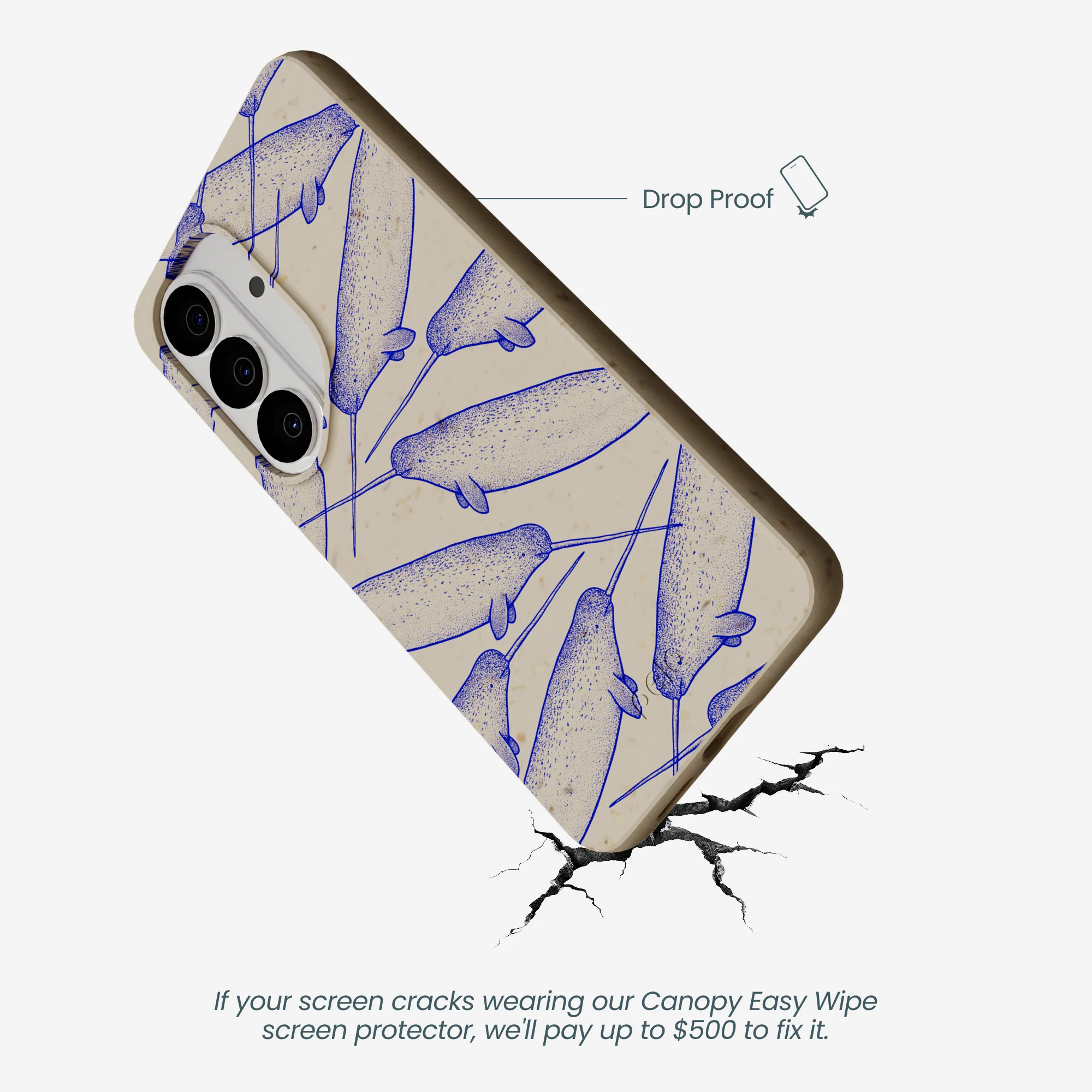 London Fog Magical Narwhal Samsung Galaxy S26 Case - Image 5