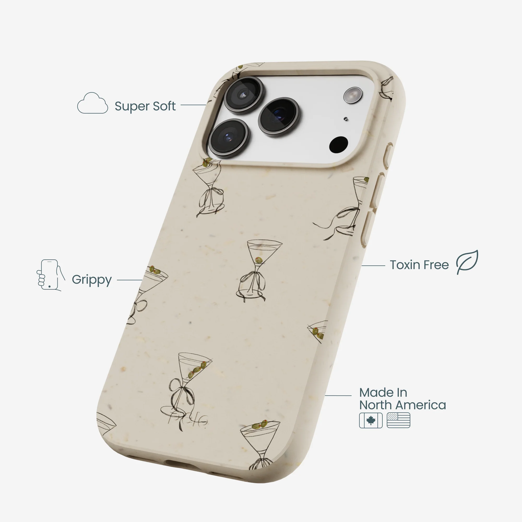 London Fog Martini Me iPhone 17 Pro Case - Image 4