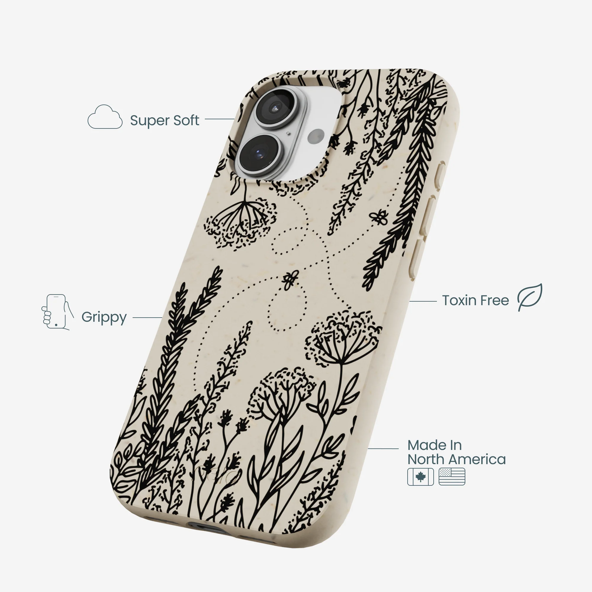 London Fog Meadows iPhone 17 Case - Image 4