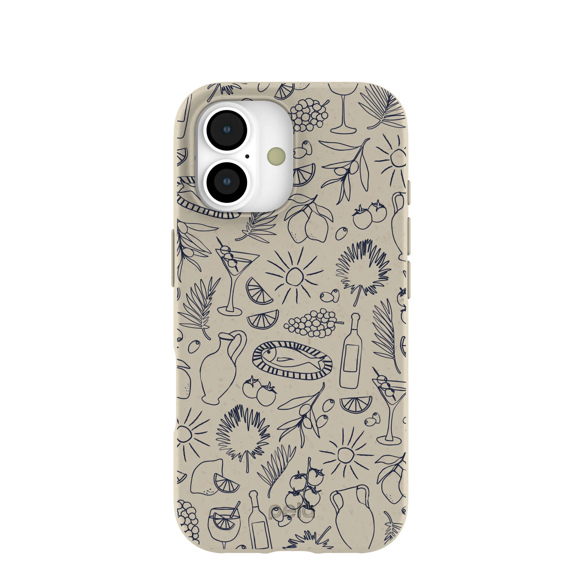 London Fog Mediterranean Moments iPhone 17 Case