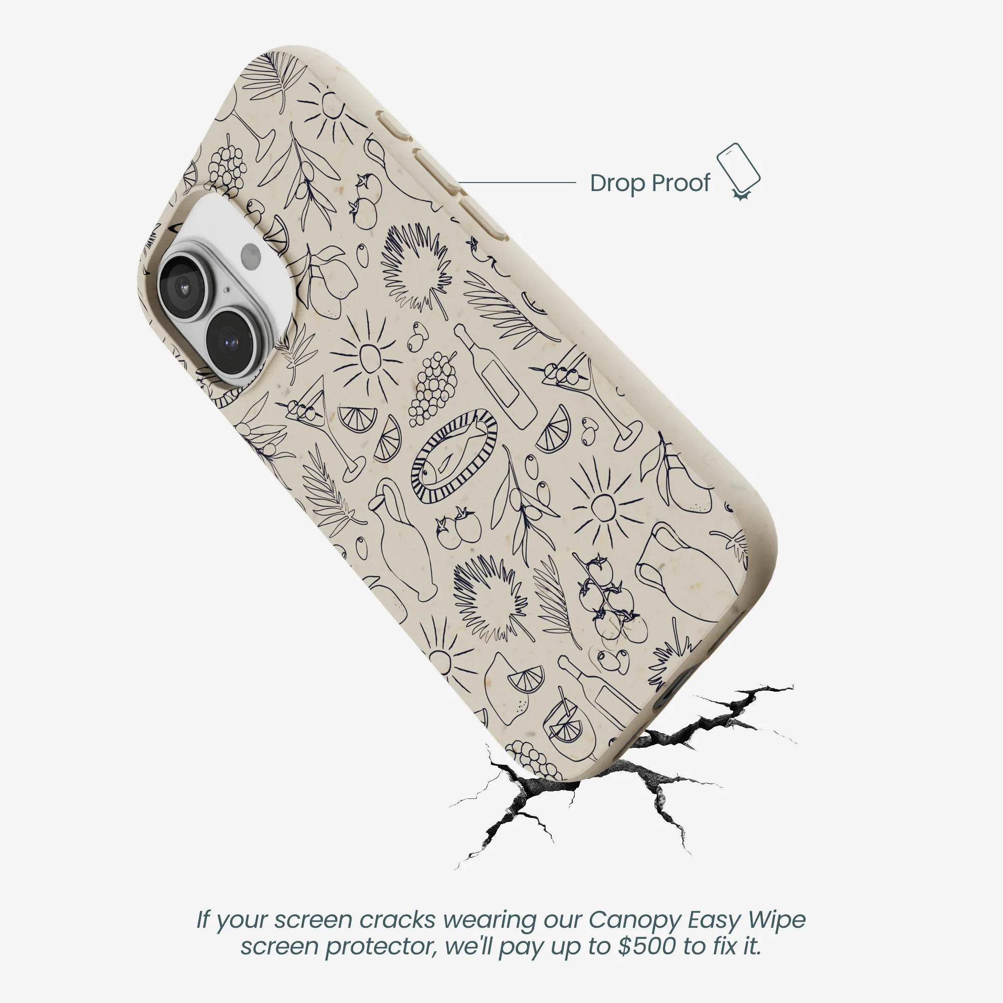 London Fog Mediterranean Moments iPhone 17 Case - Image 5