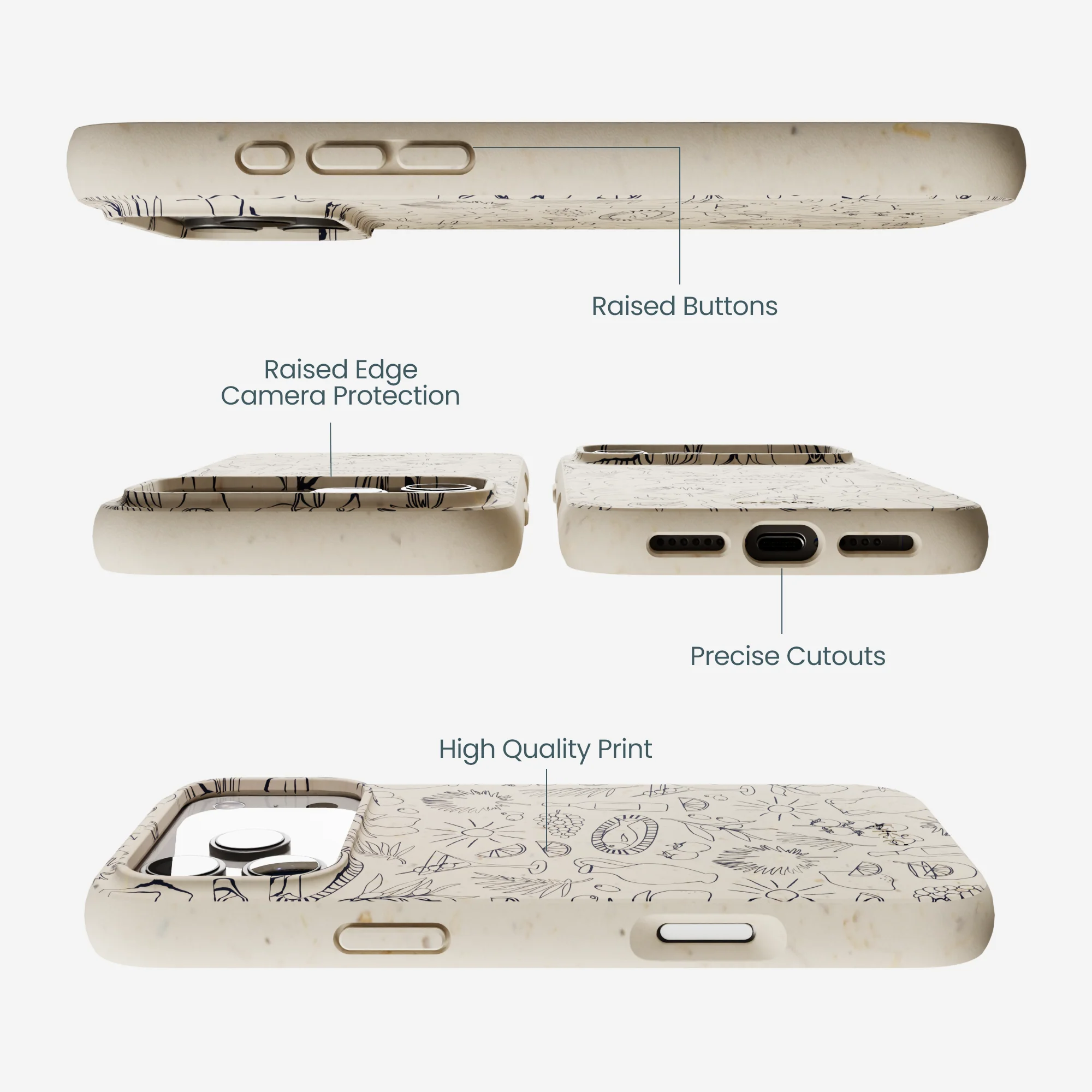 London Fog Mediterranean Moments iPhone 17 Pro Max Case - Image 3