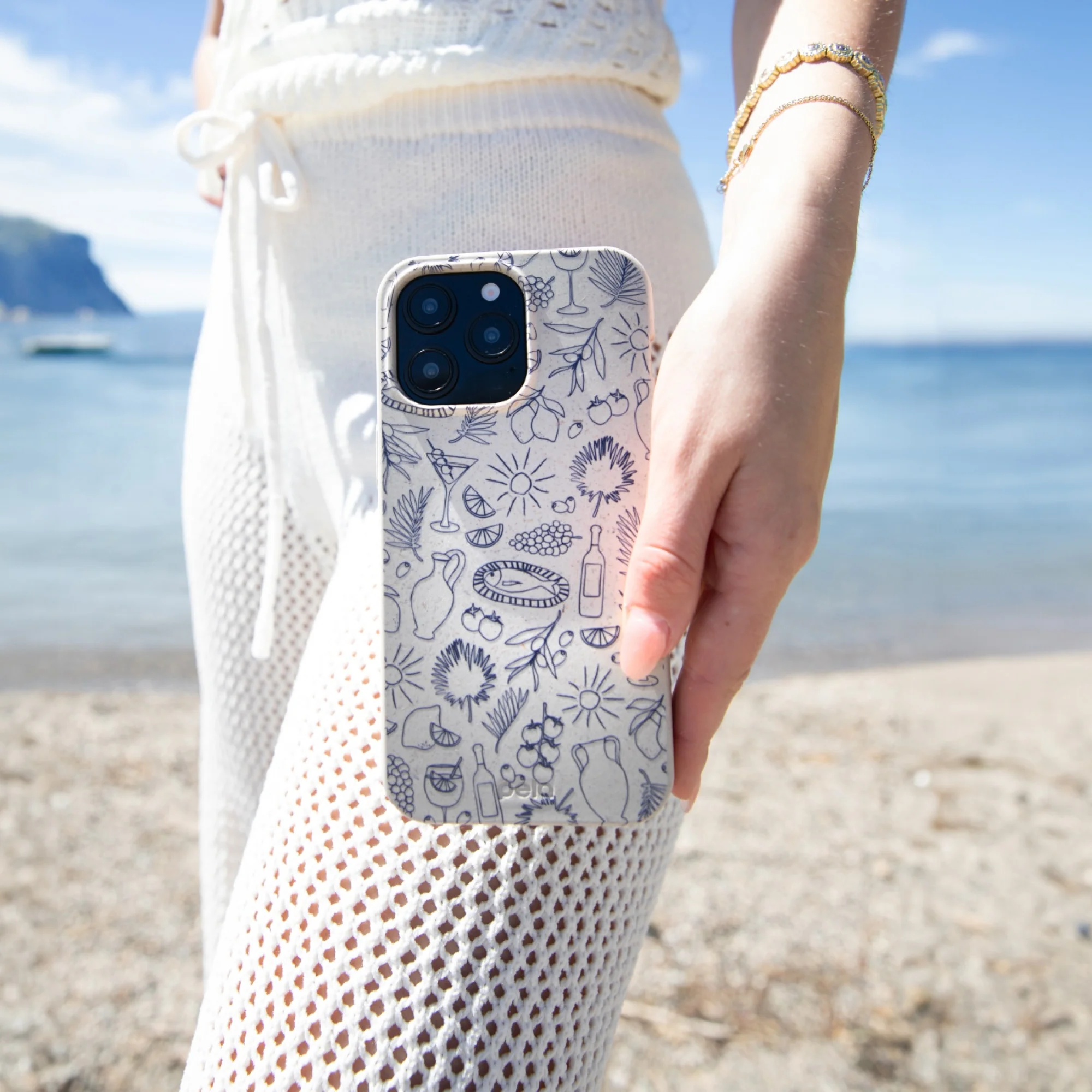 London Fog Mediterranean Moments iPhone 16 Plus Case - Image 6