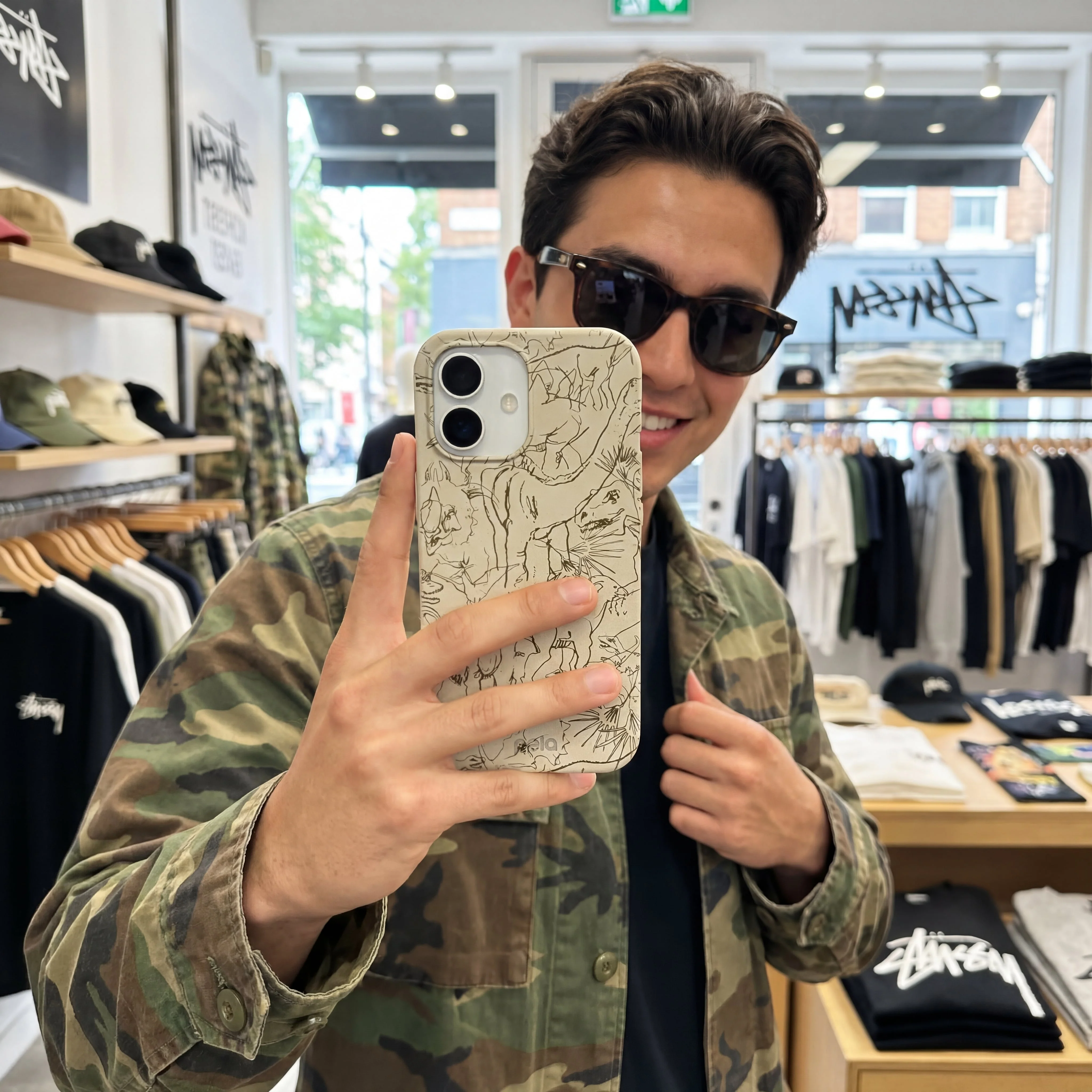 London Fog Mesozoic iPhone 16 Pro Max Case - Image 2