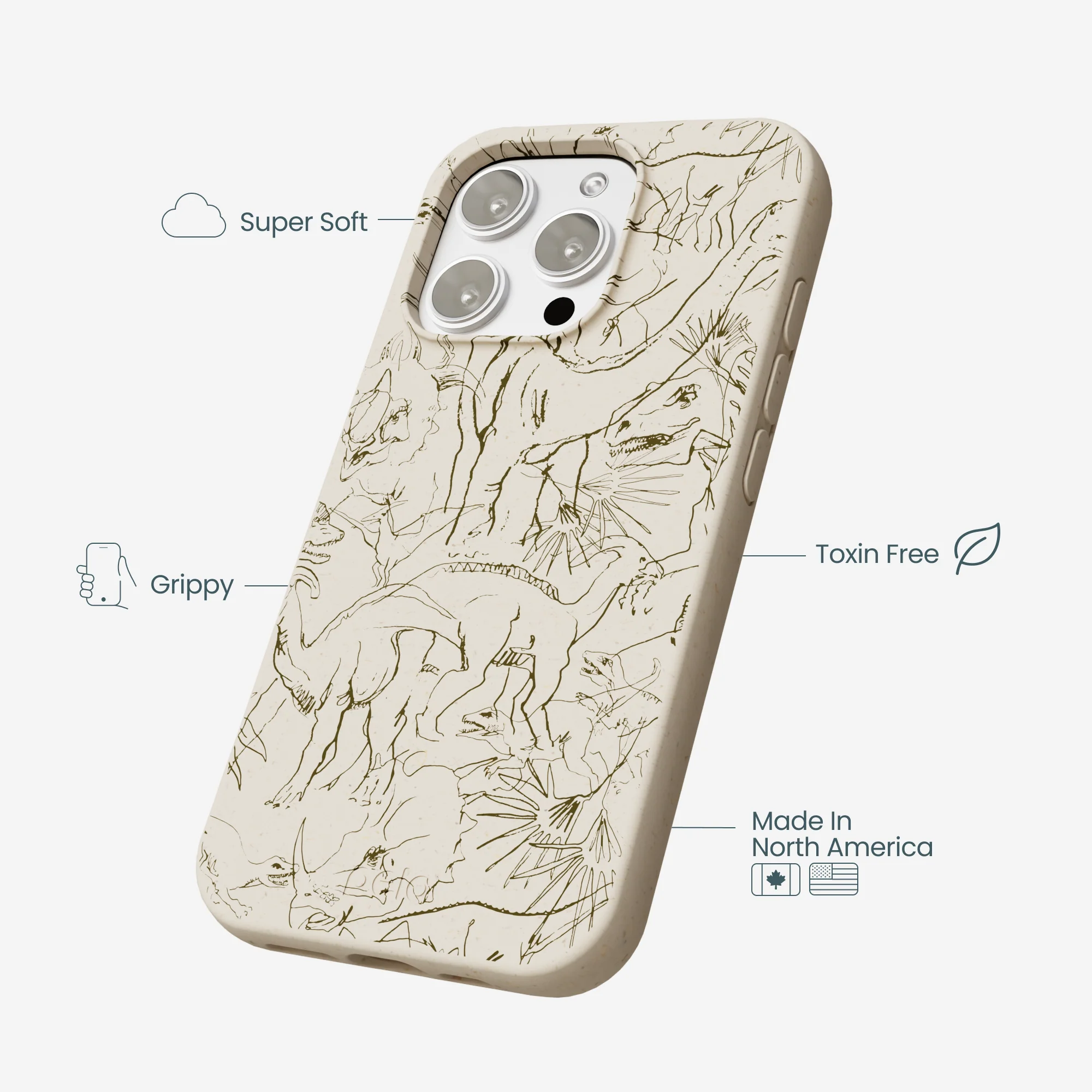 London Fog Mesozoic iPhone 16 Pro Max Case - Image 4