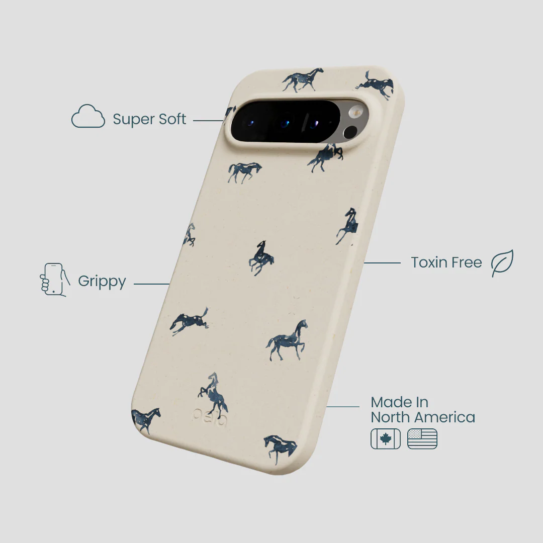 London Fog Mini Horses Google Pixel 9/9 Pro Case - Image 4