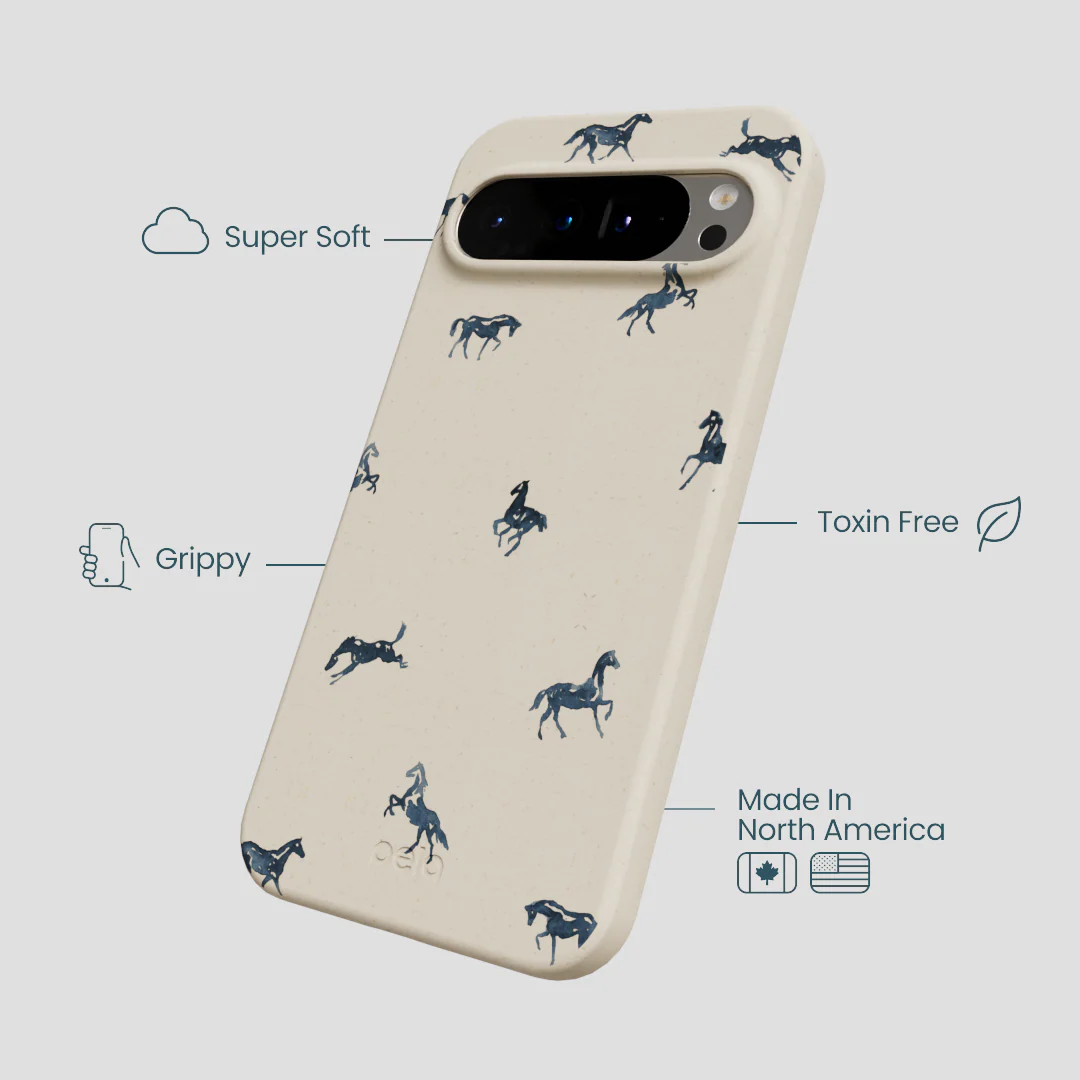 London Fog Mini Horses Google Pixel 9 Pro XL Case - Image 4