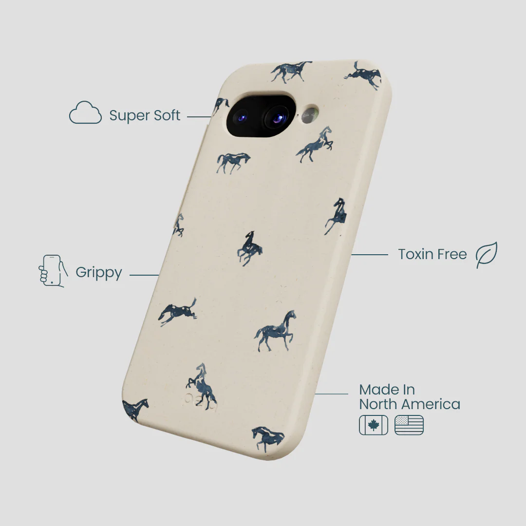 London Fog Mini Horses Google Pixel 9a Case - Image 4