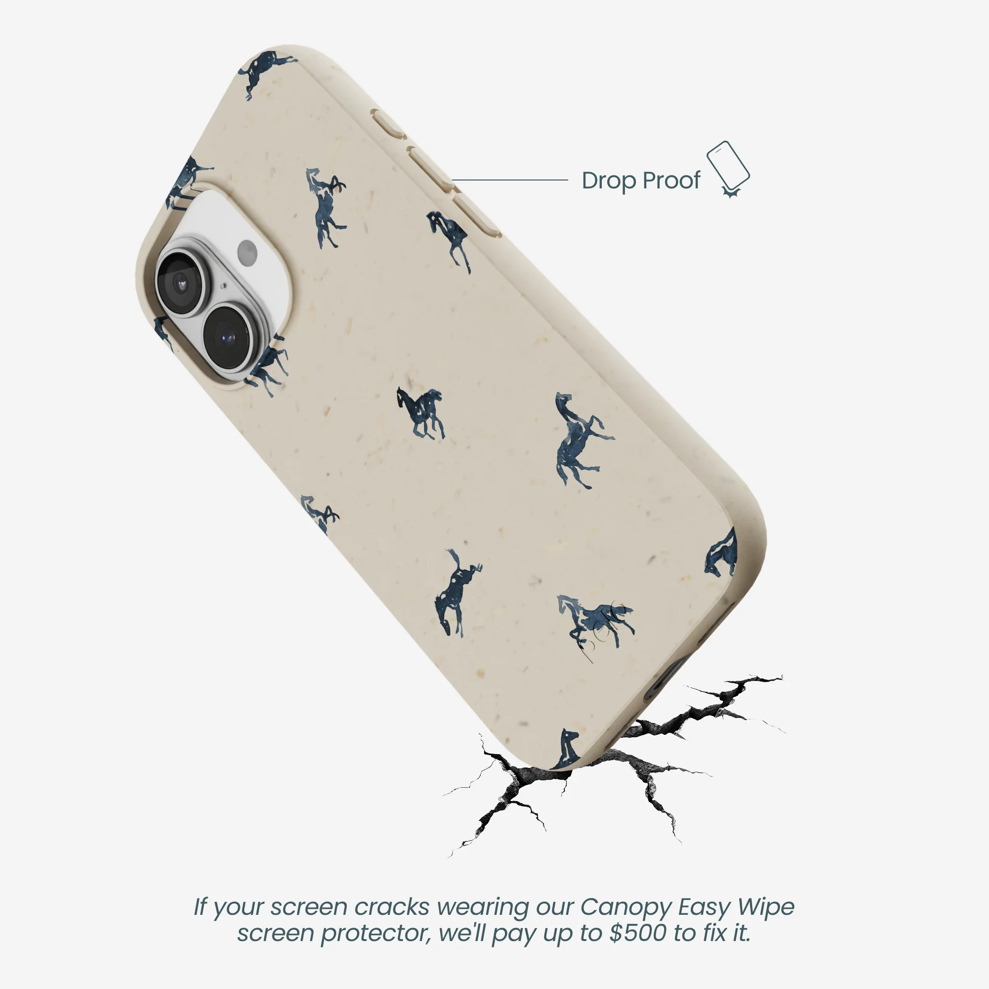 London Fog Mini Horses iPhone 17 Case - Image 5