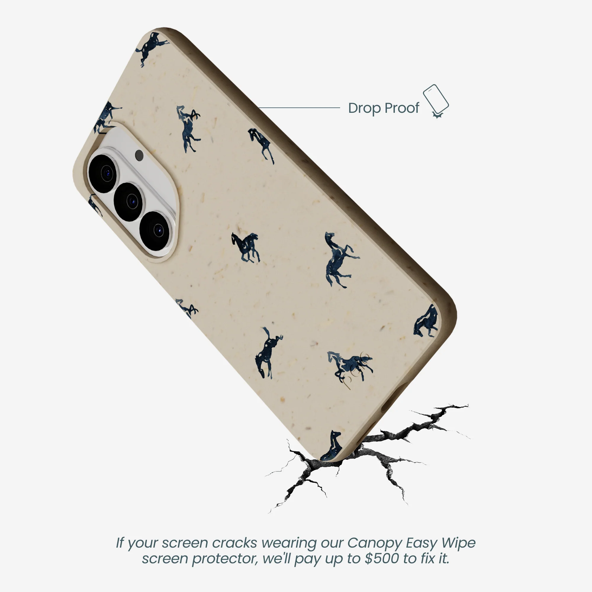 London Fog Mini Horses Samsung Galaxy S26 Case - Image 5