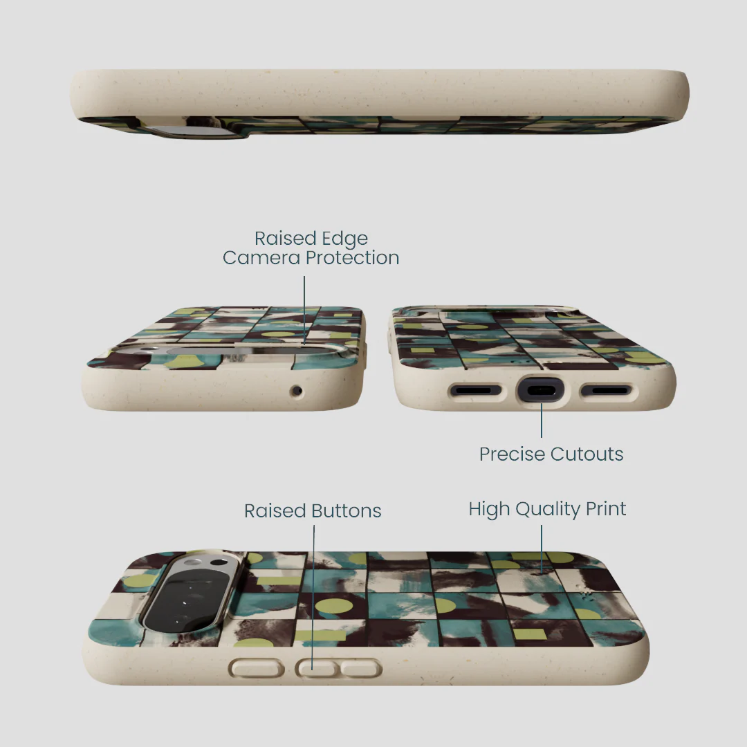 London Fog Mosaic Puzzle Google Pixel 10 Pro XL Case - Image 3