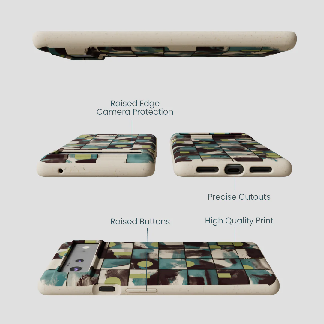 London Fog Mosaic Puzzle Google Pixel 6 Case - Image 3