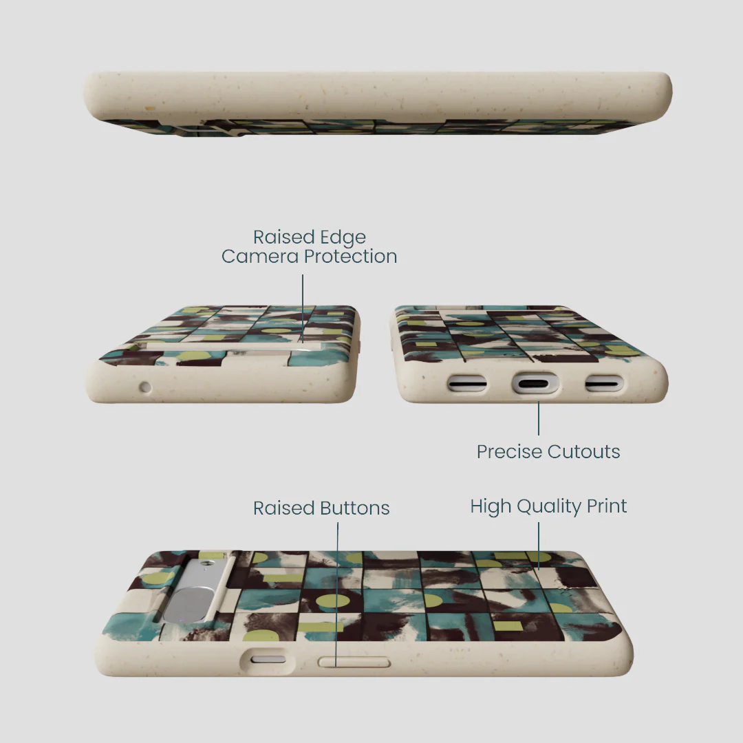 London Fog Mosaic Puzzle Google Pixel 7 Case - Image 3
