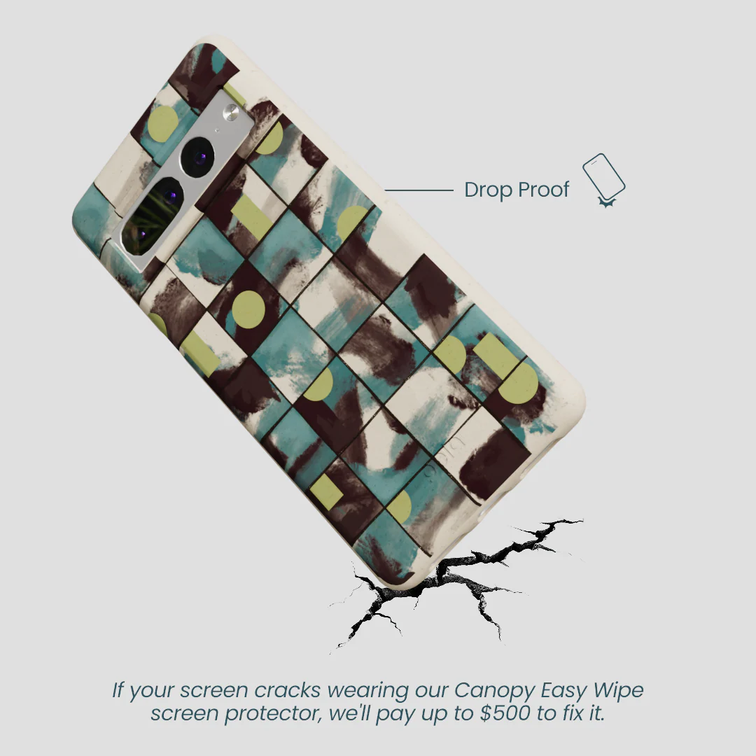 London Fog Mosaic Puzzle Google Pixel 7 Pro Case - Image 5
