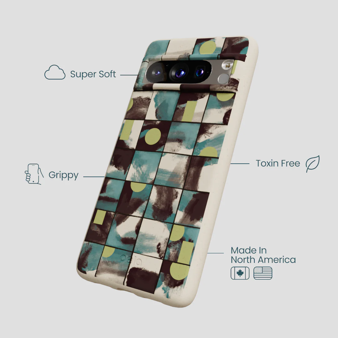 London Fog Mosaic Puzzle Google Pixel 8 Pro Case - Image 4