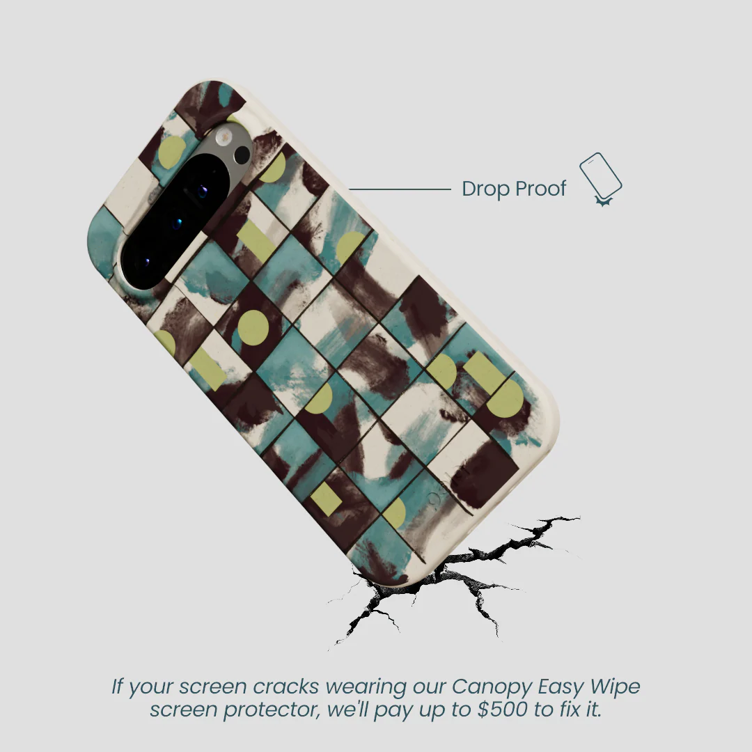 London Fog Mosaic Puzzle Google Pixel 9/9 Pro Case - Image 5