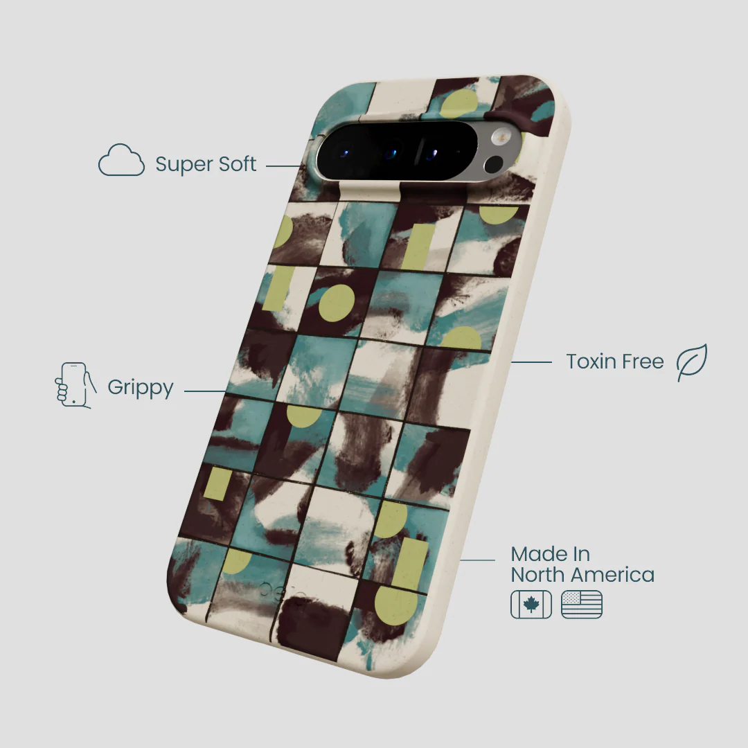 London Fog Mosaic Puzzle Google Pixel 9 Pro XL Case - Image 4