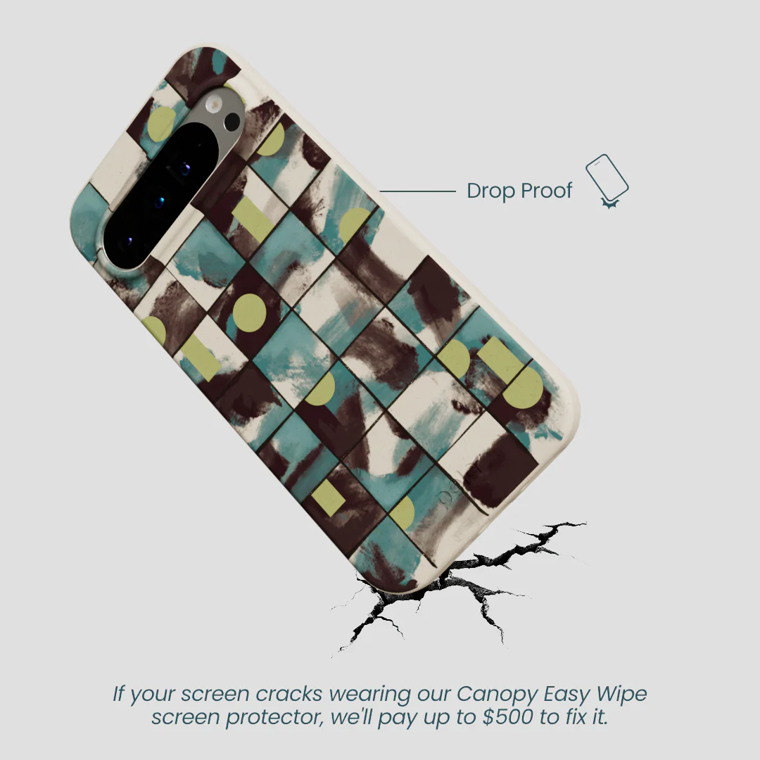 London Fog Mosaic Puzzle Google Pixel 9 Pro XL Case - Image 5