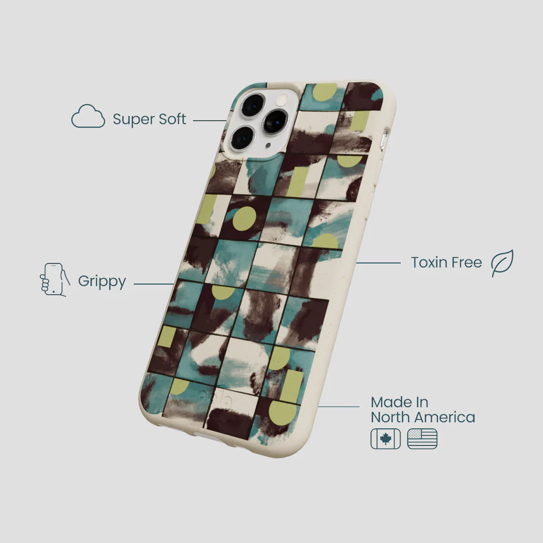 London Fog Mosaic Puzzle iPhone 11 Pro Case - Image 4