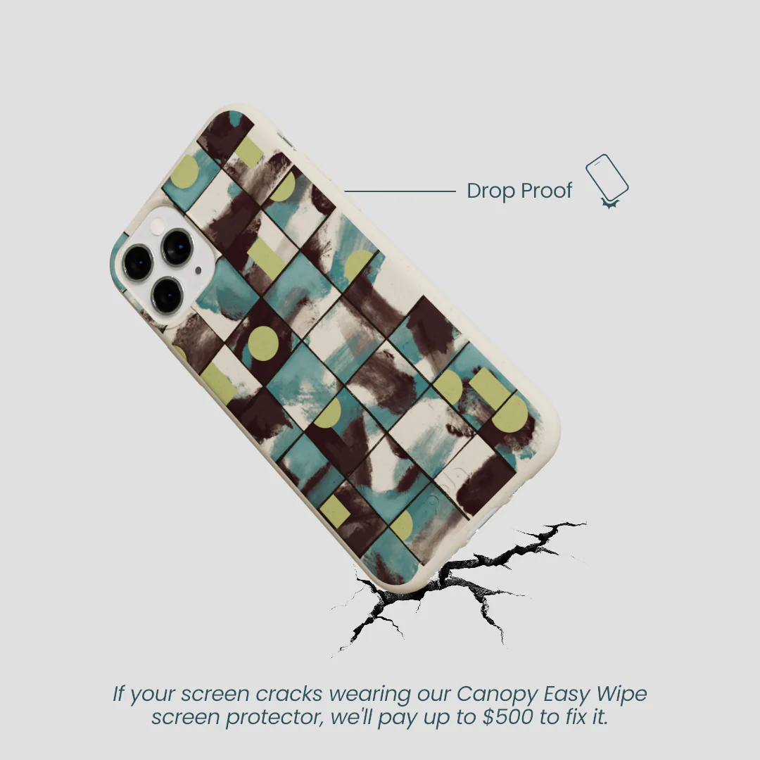 London Fog Mosaic Puzzle iPhone 11 Pro Case - Image 5