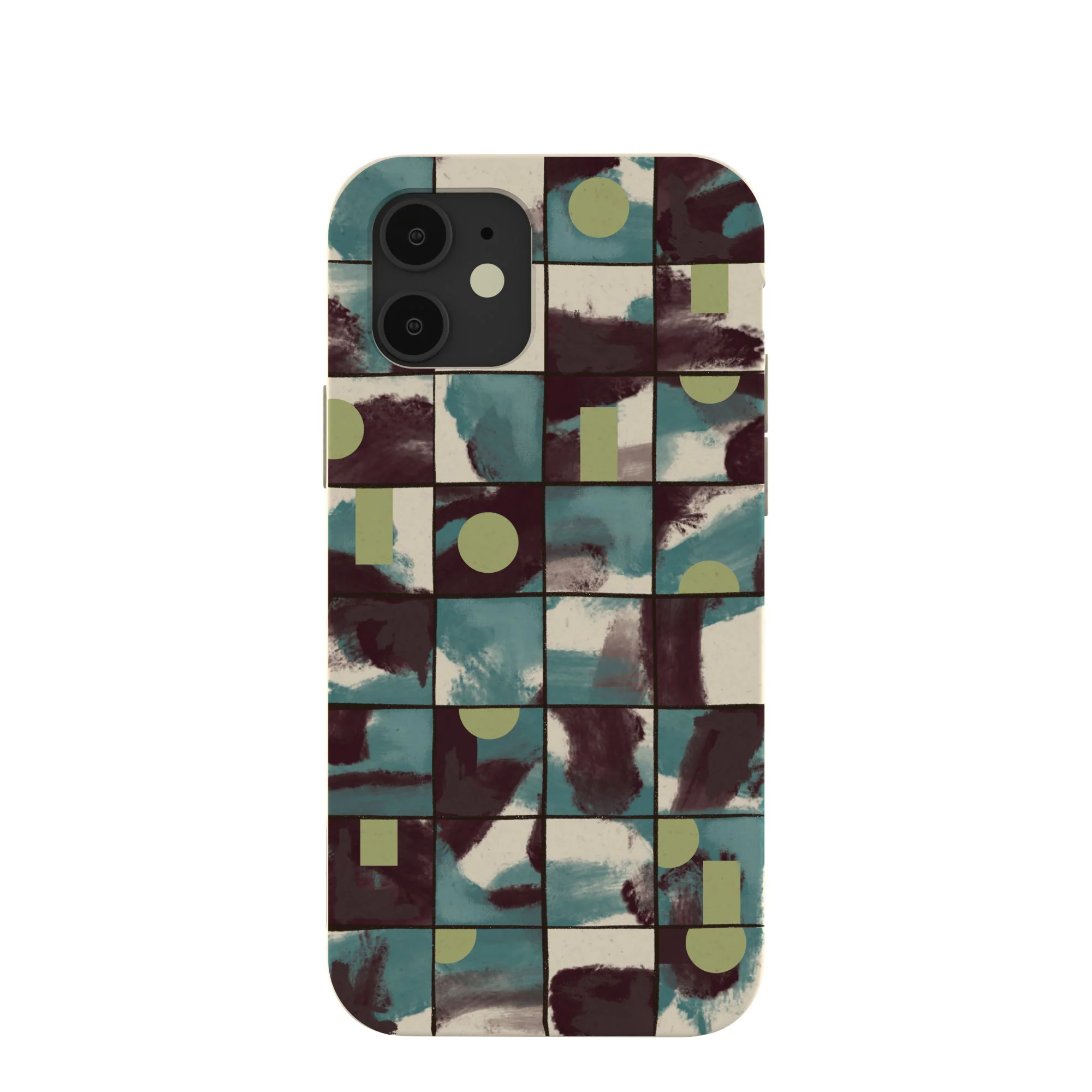 London Fog Mosaic Puzzle iPhone 12/ iPhone 12 Pro Case