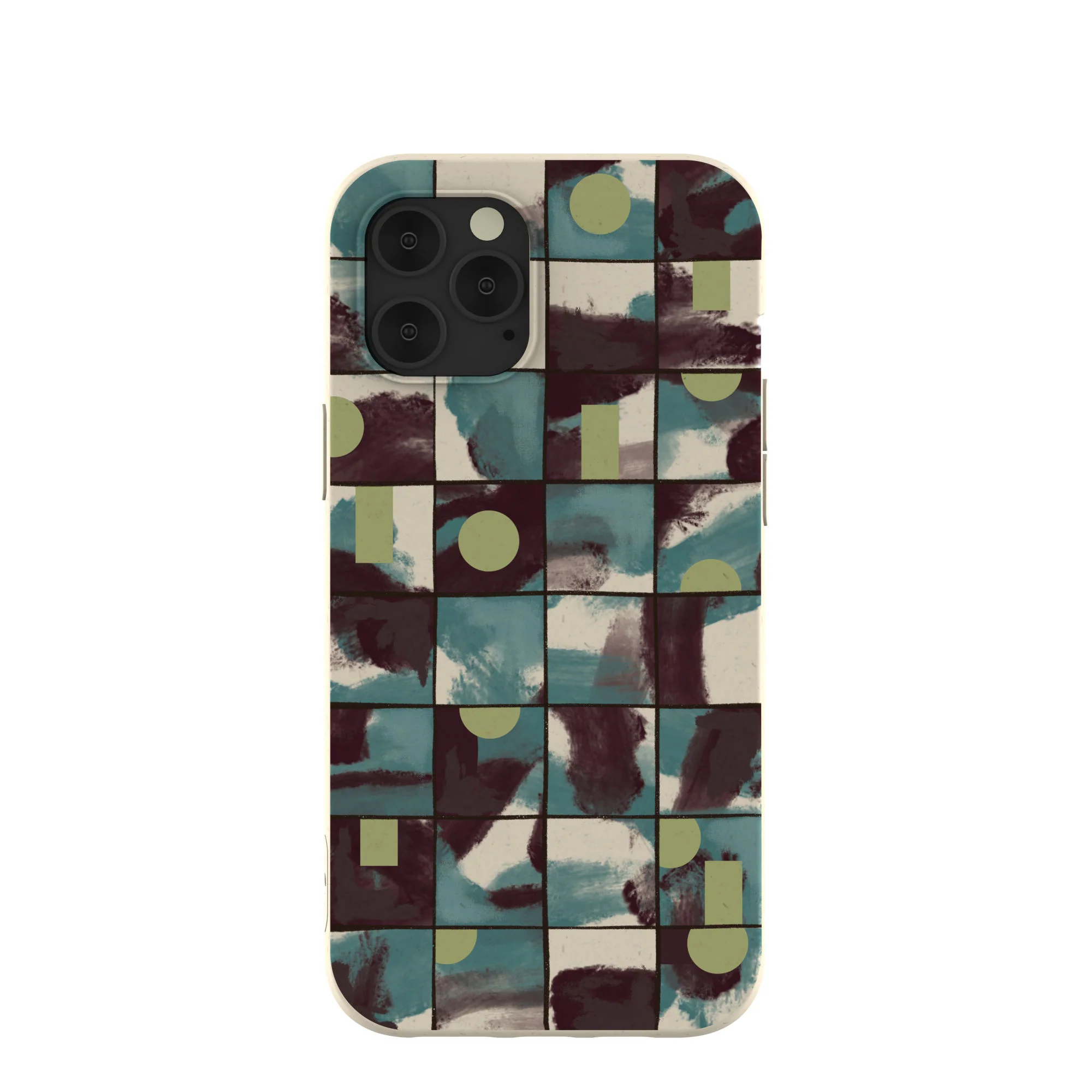 London Fog Mosaic Puzzle iPhone 12 Pro Max Case