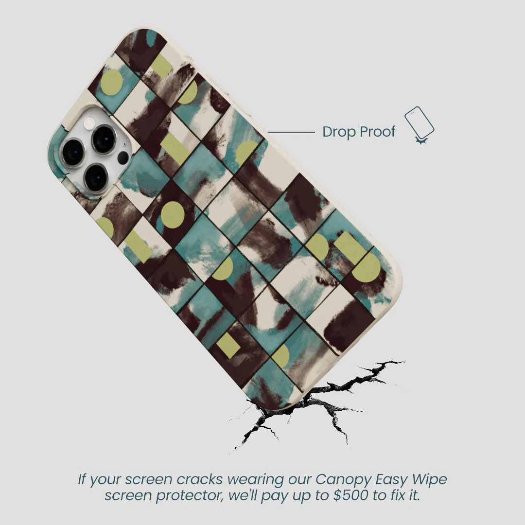 London Fog Mosaic Puzzle iPhone 12 Pro Max Case - Image 5