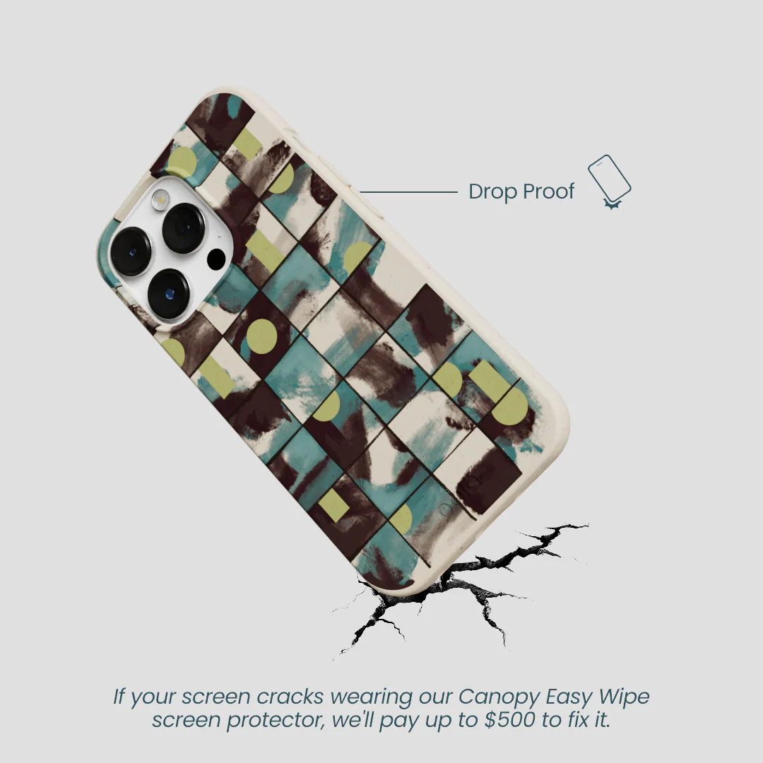 London Fog Mosaic Puzzle iPhone 13 Pro Case - Image 5