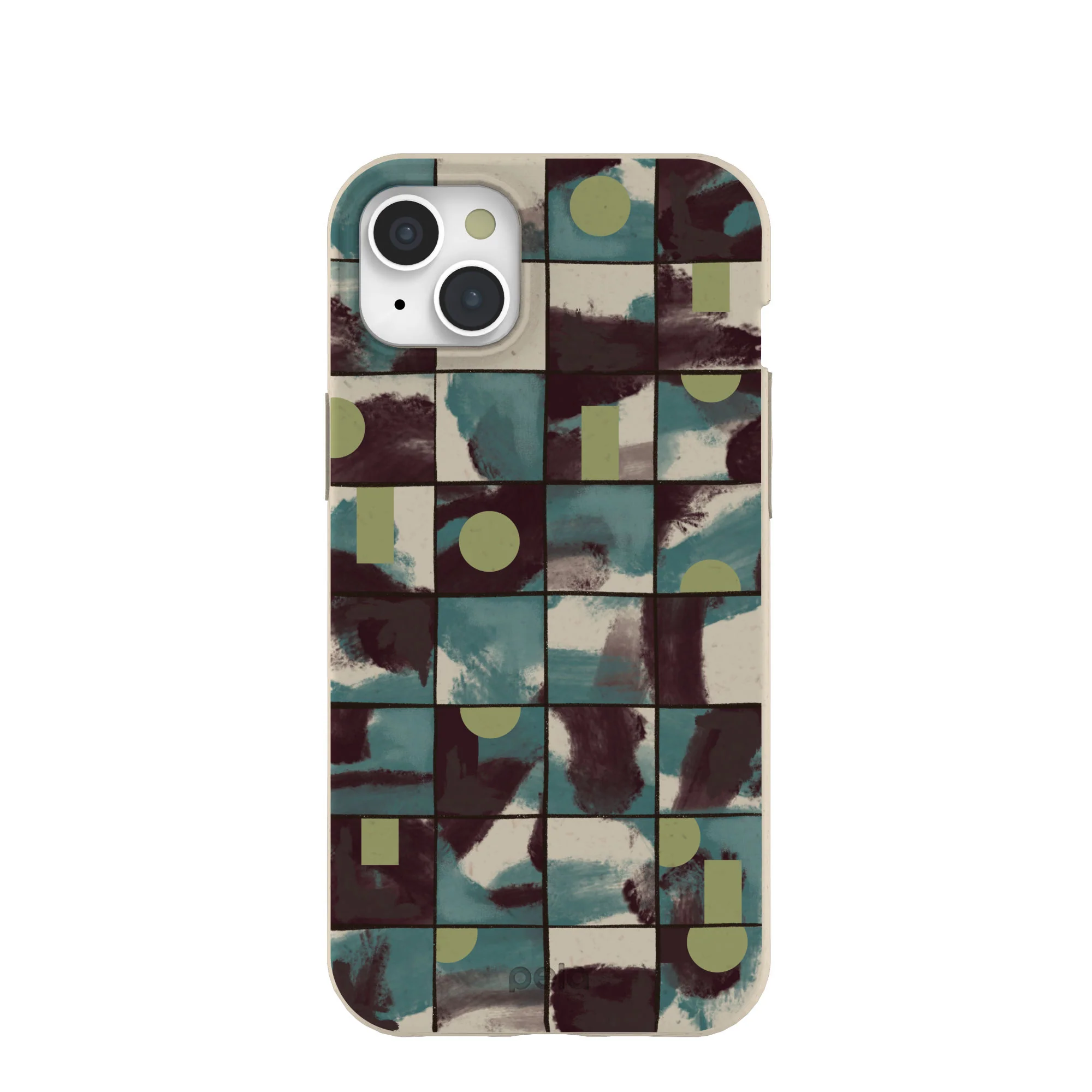 London Fog Mosaic Puzzle iPhone 15 Plus Case