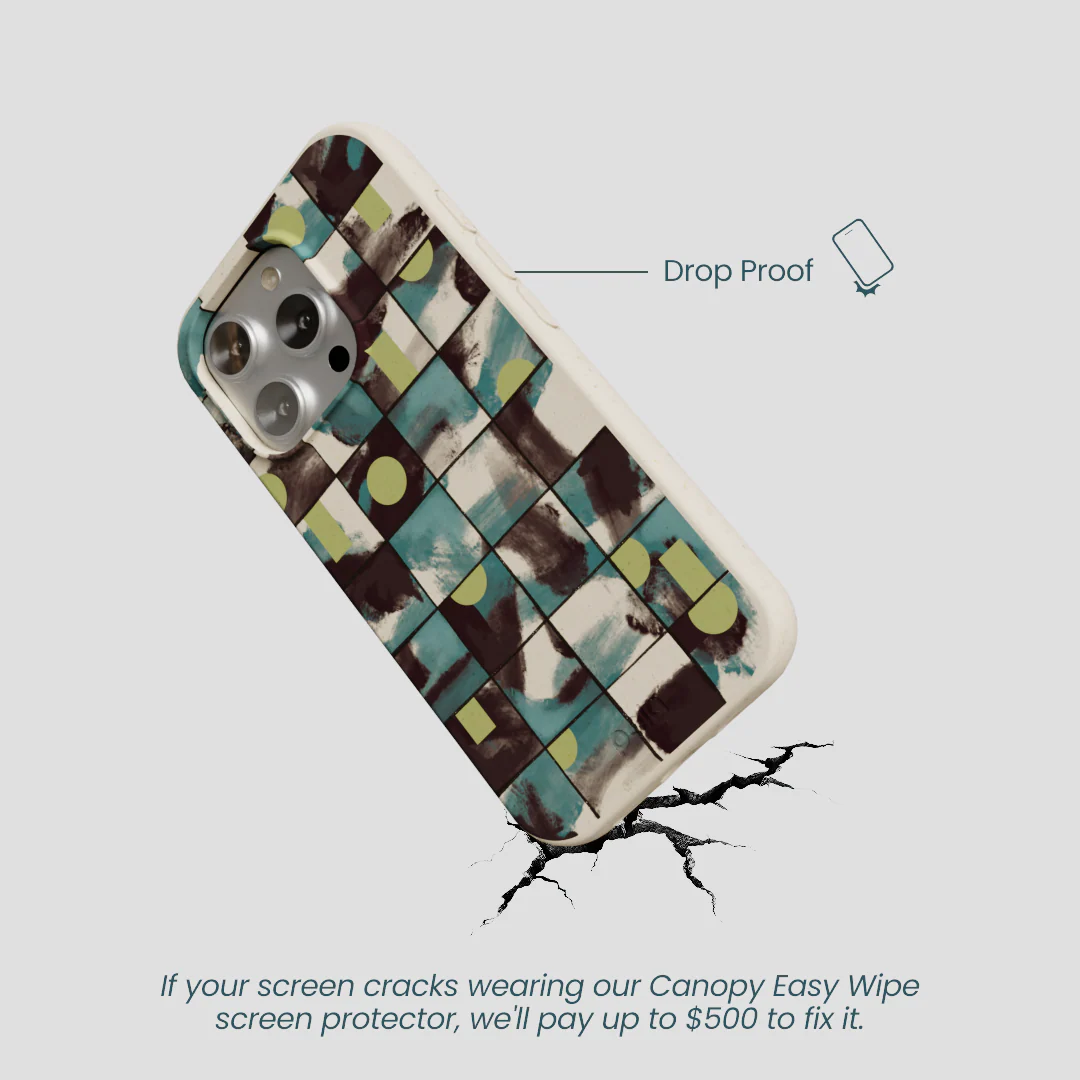 London Fog Mosaic Puzzle iPhone 16 Pro Case - Image 5