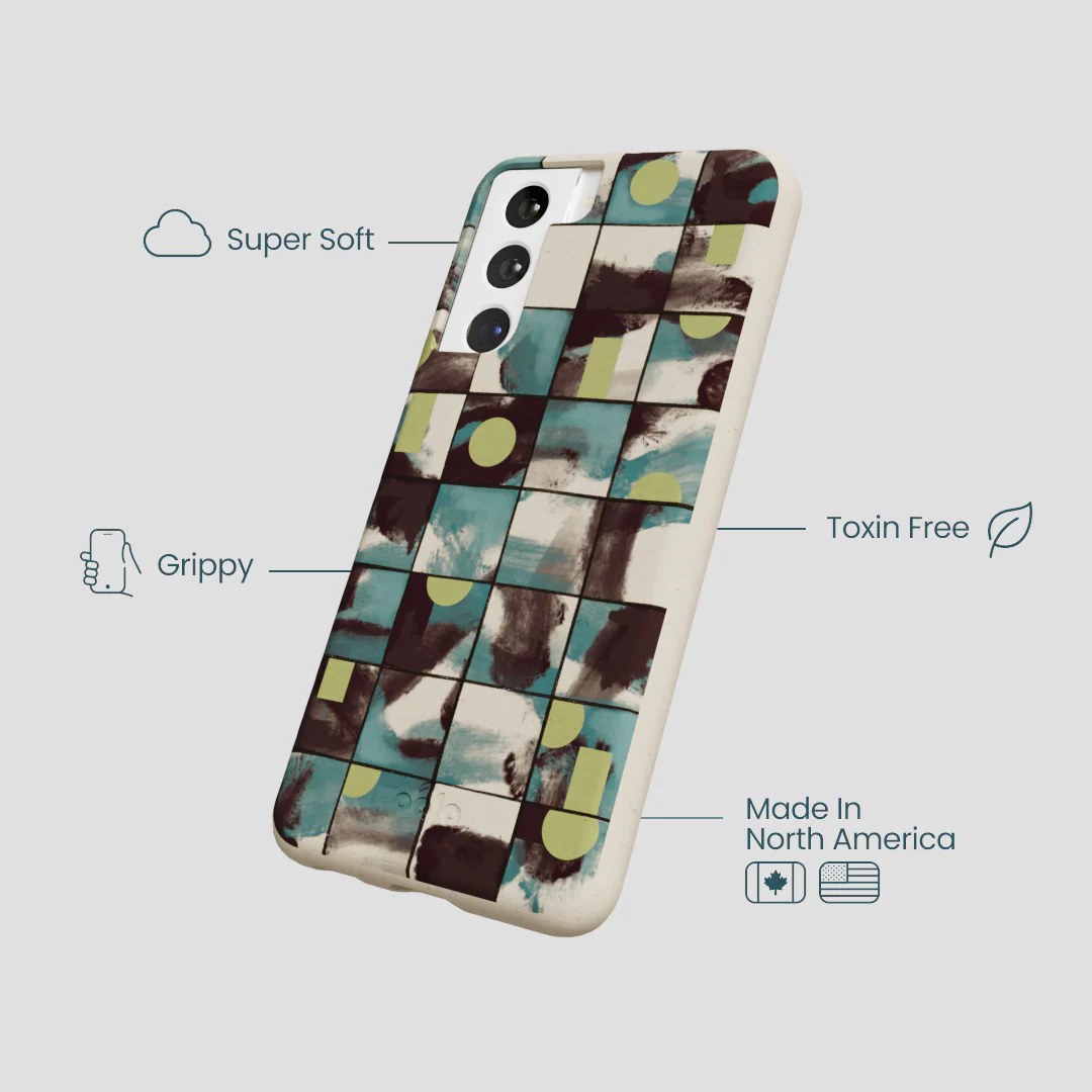 London Fog Mosaic Puzzle Samsung Galaxy S21 Case - Image 4