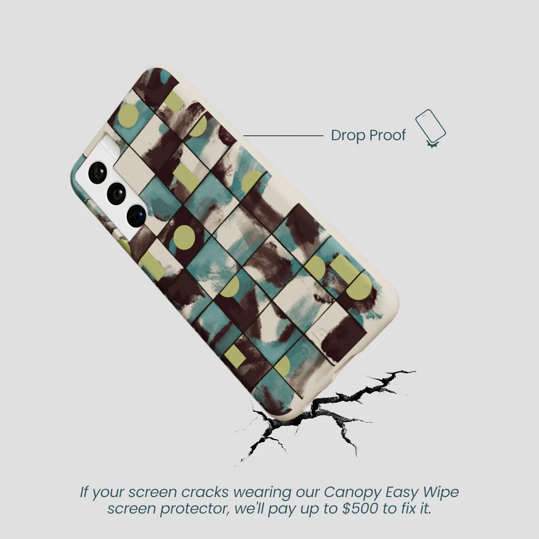 London Fog Mosaic Puzzle Samsung Galaxy S21 Case - Image 5