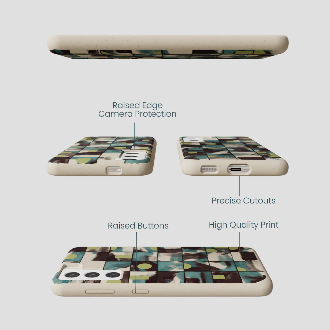 London Fog Mosaic Puzzle Samsung Galaxy S22 Case - Image 3