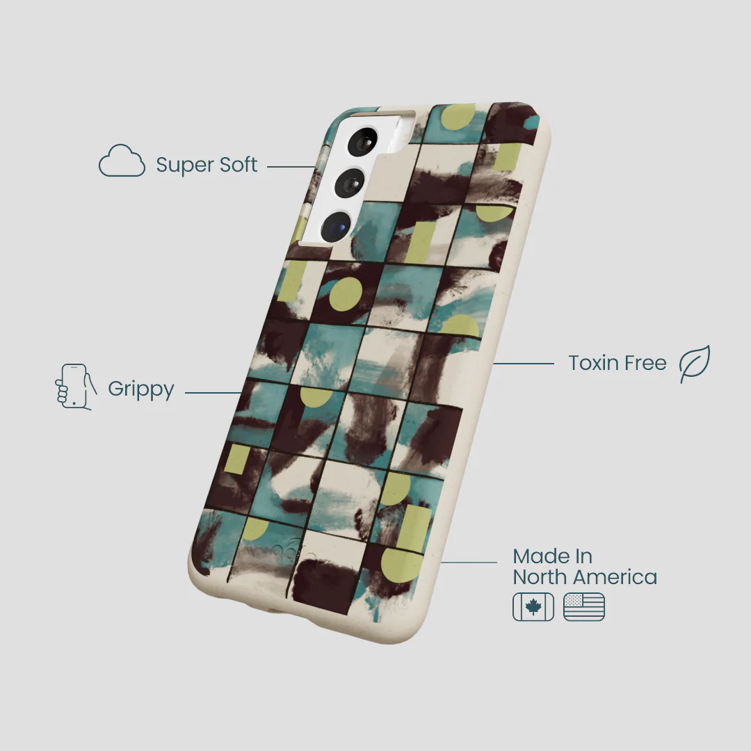 London Fog Mosaic Puzzle Samsung Galaxy S22 Case - Image 4