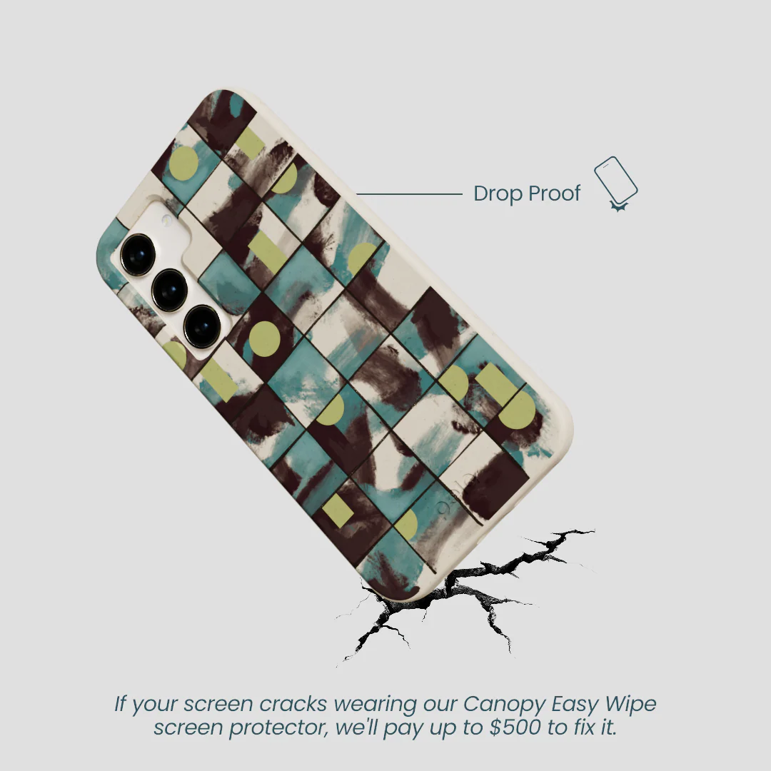 London Fog Mosaic Puzzle Samsung Galaxy S24 Case - Image 5