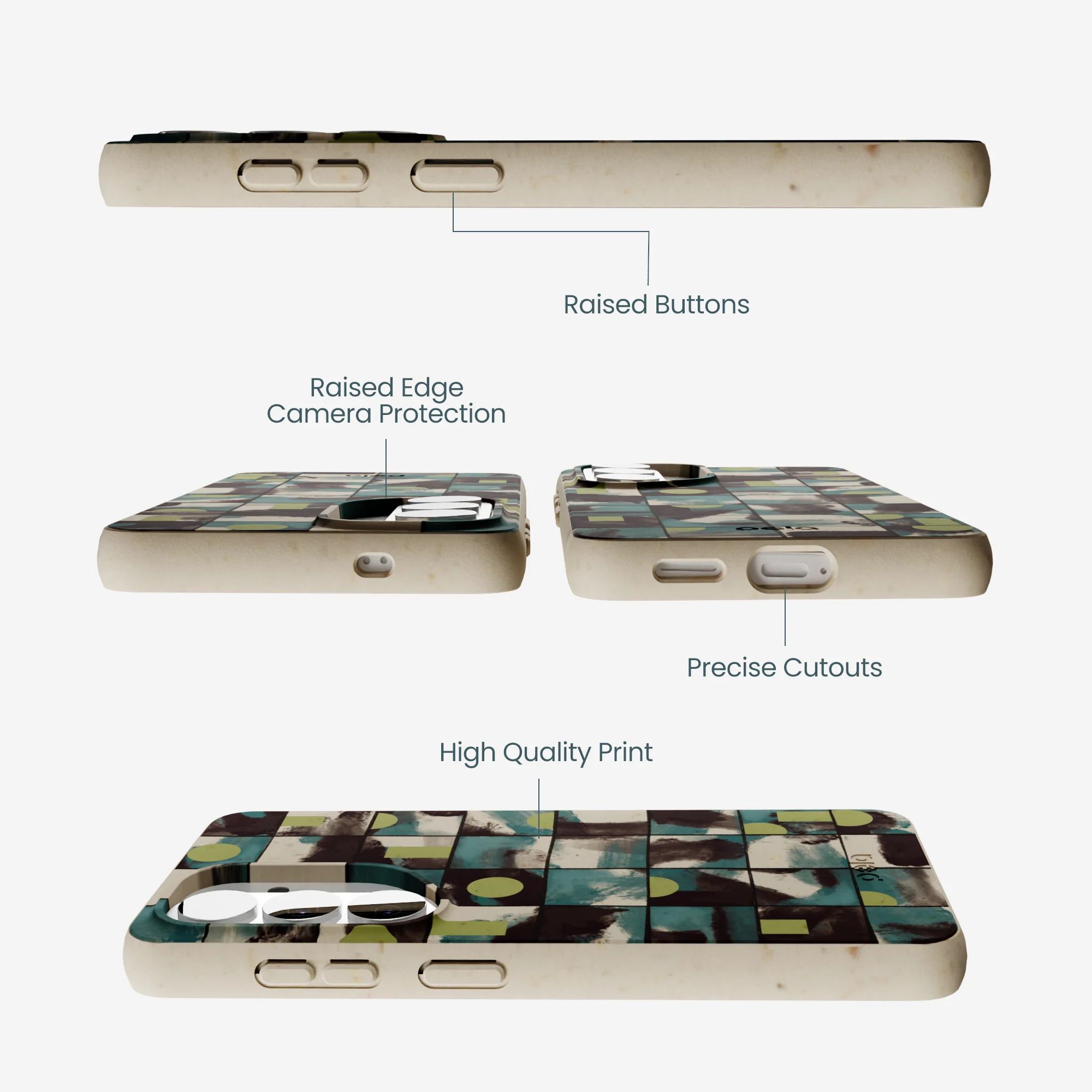 London Fog Mosaic Puzzle Samsung Galaxy S26 Case - Image 3
