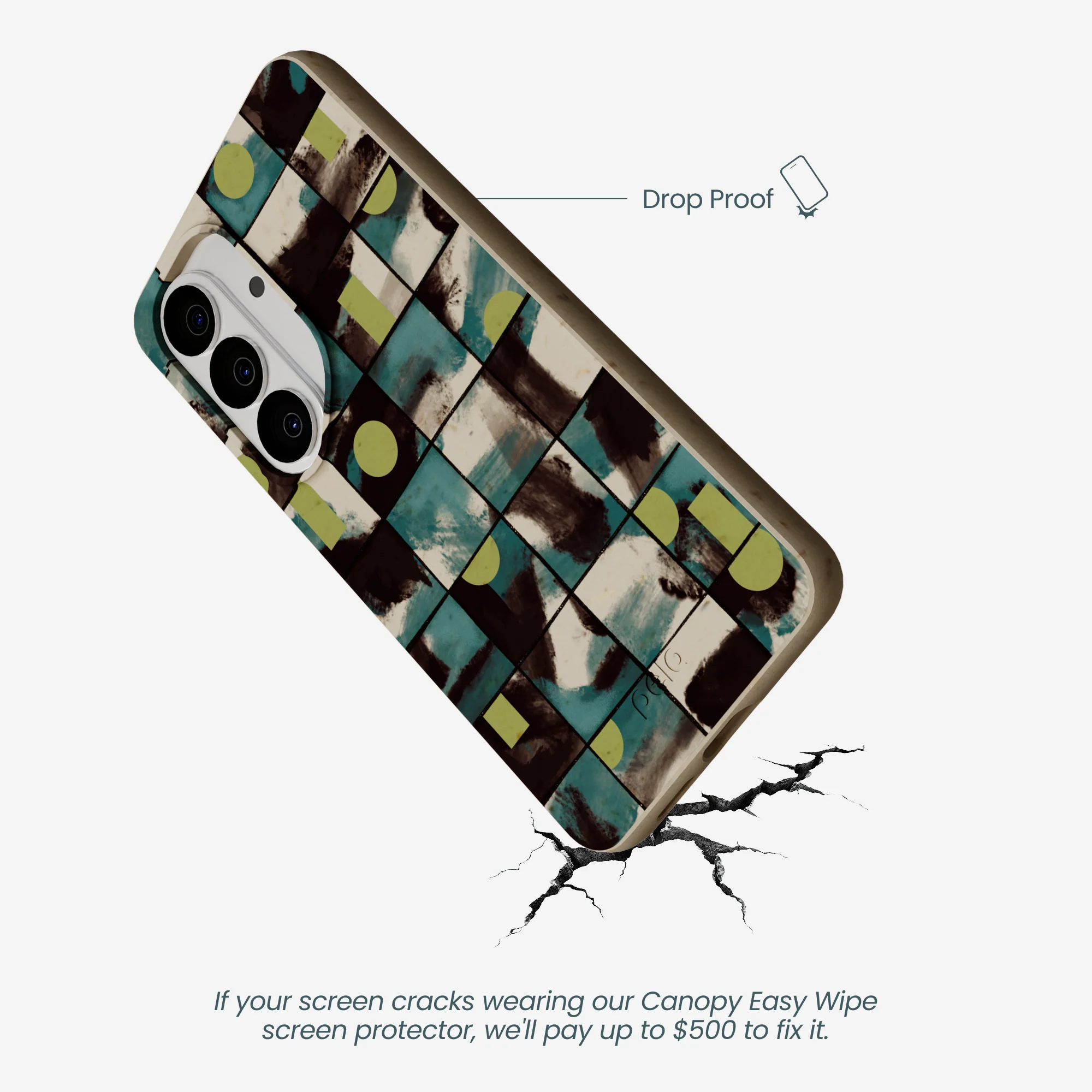 London Fog Mosaic Puzzle Samsung Galaxy S26 Case - Image 5