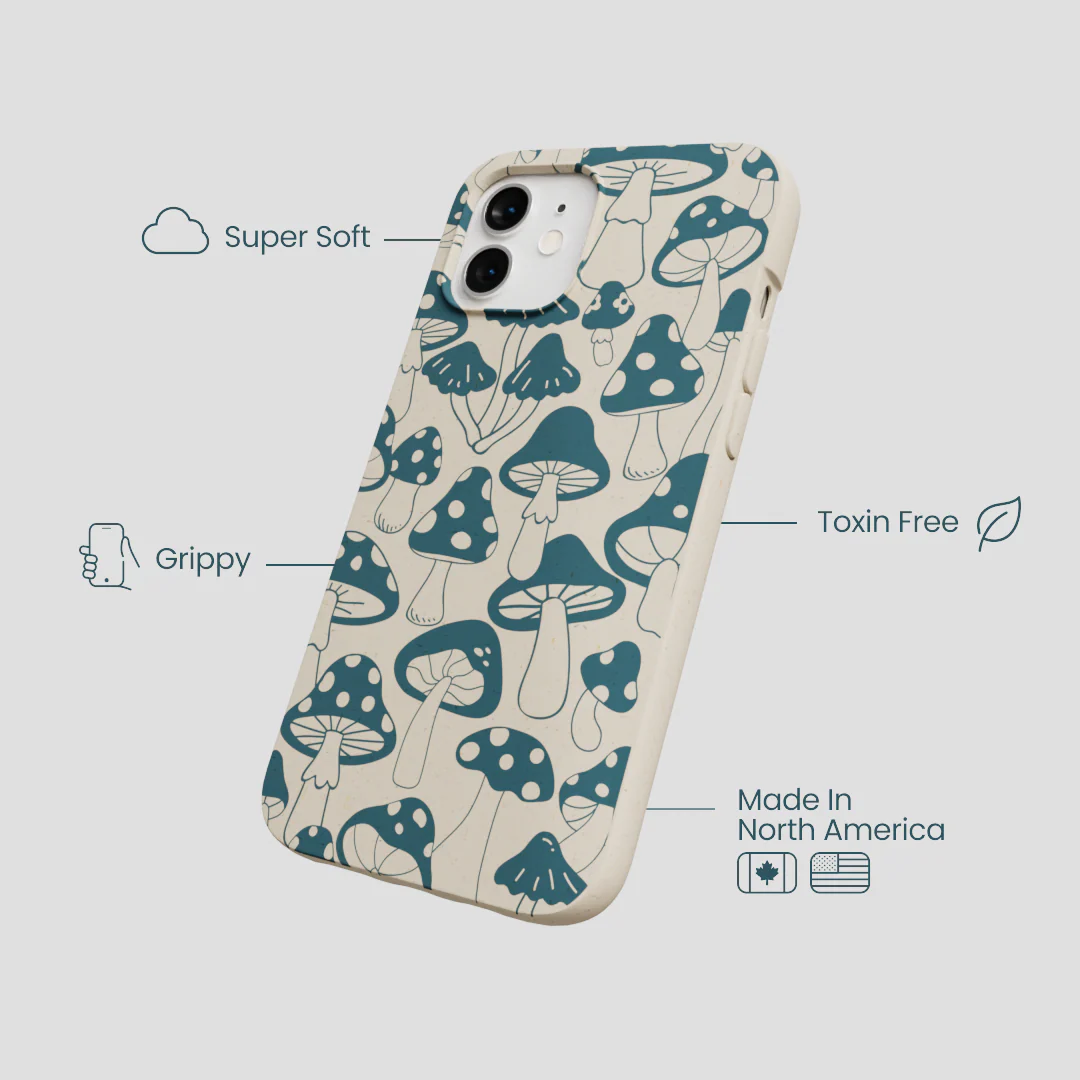 London Fog Mushroom Power iPhone 12/ iPhone 12 Pro Case - Image 3