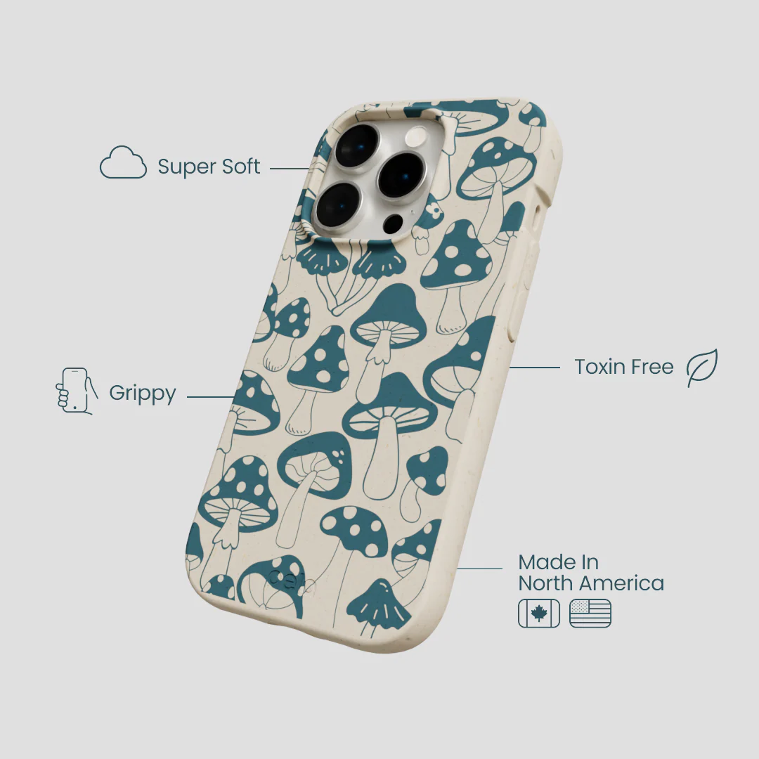 London Fog Mushroom Power iPhone 14 Pro Case - Image 3