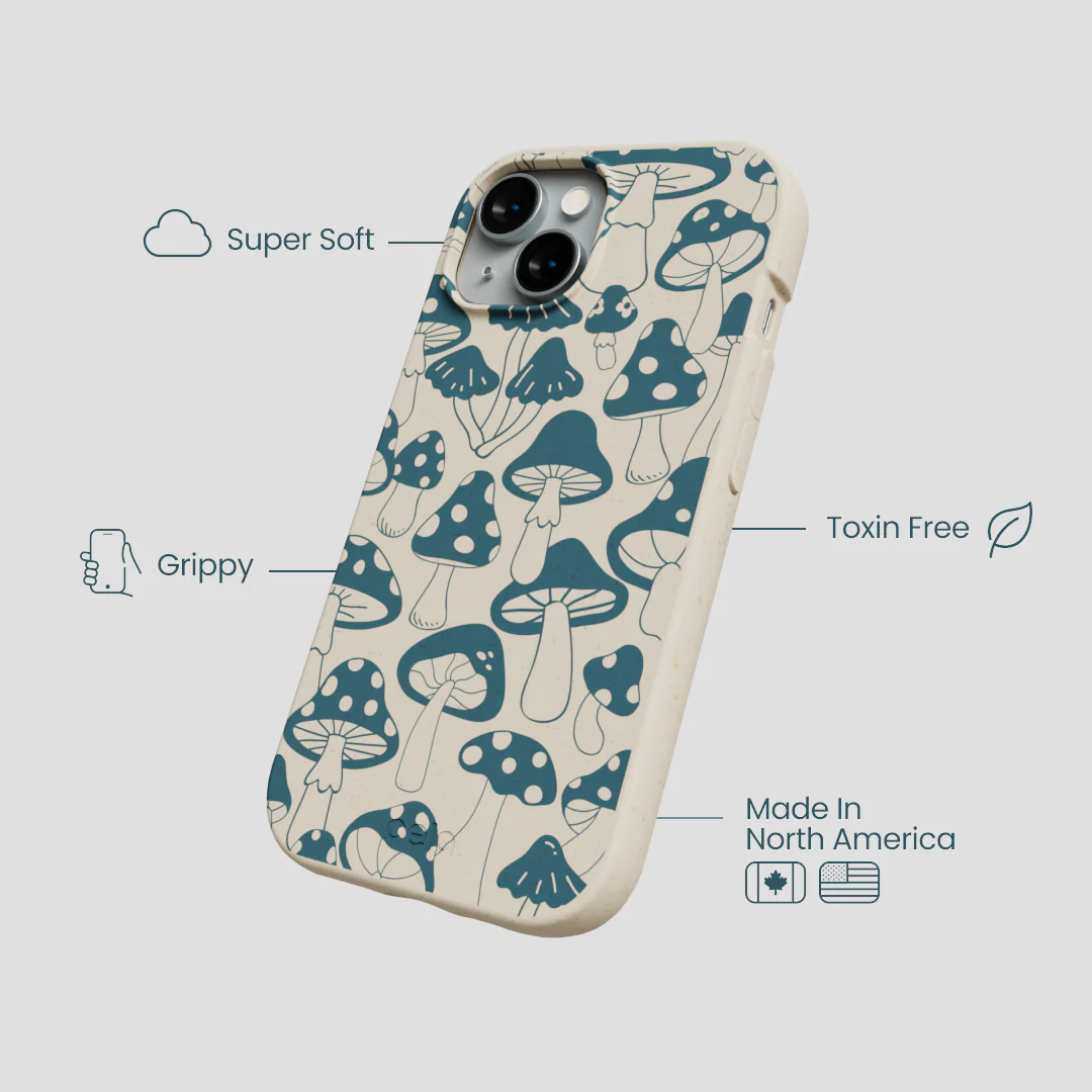 London Fog Mushroom Power iPhone 15 Case - Image 3